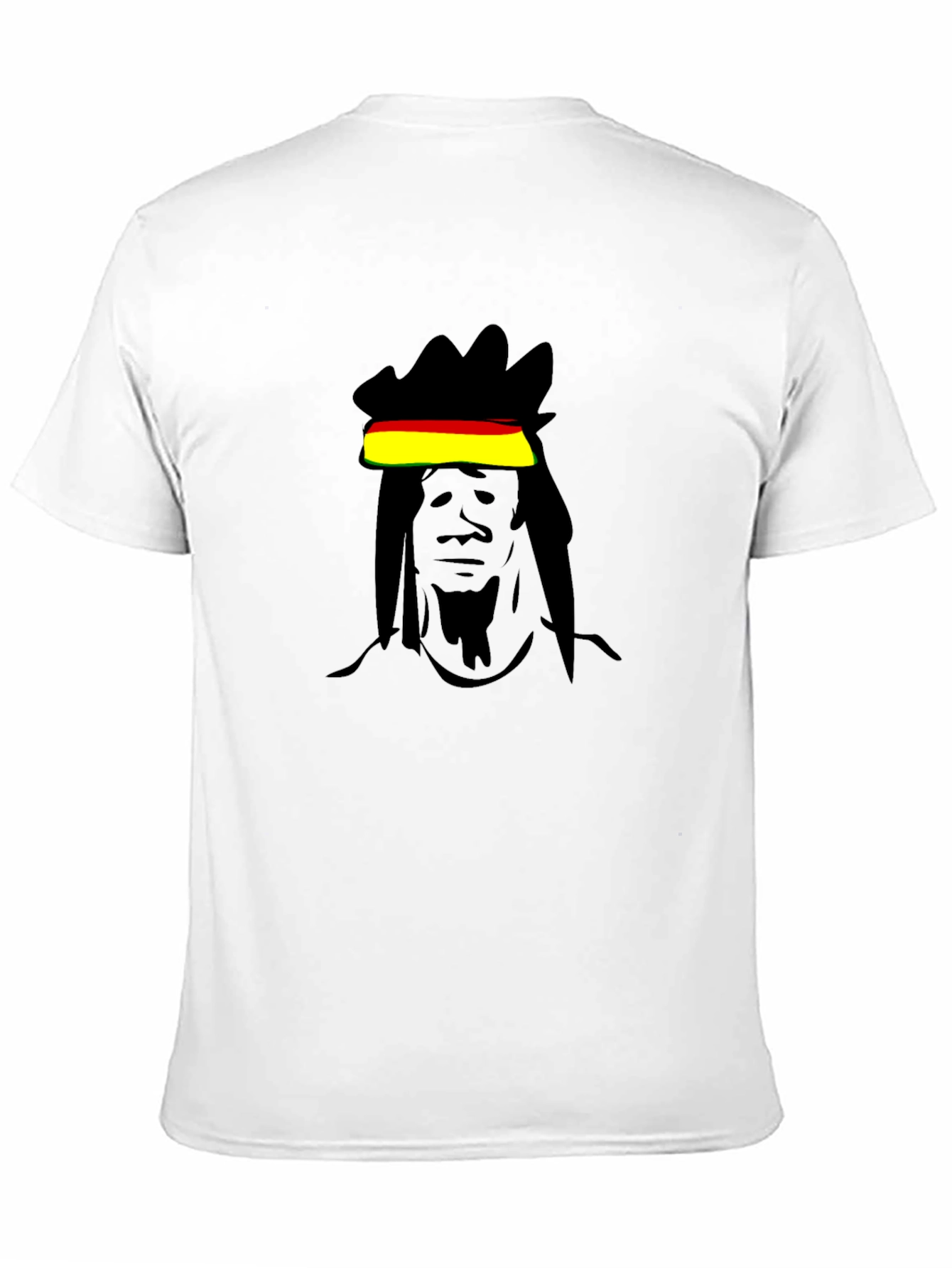 Rasta Man Graphic Black T-Shirt - Casual Cool