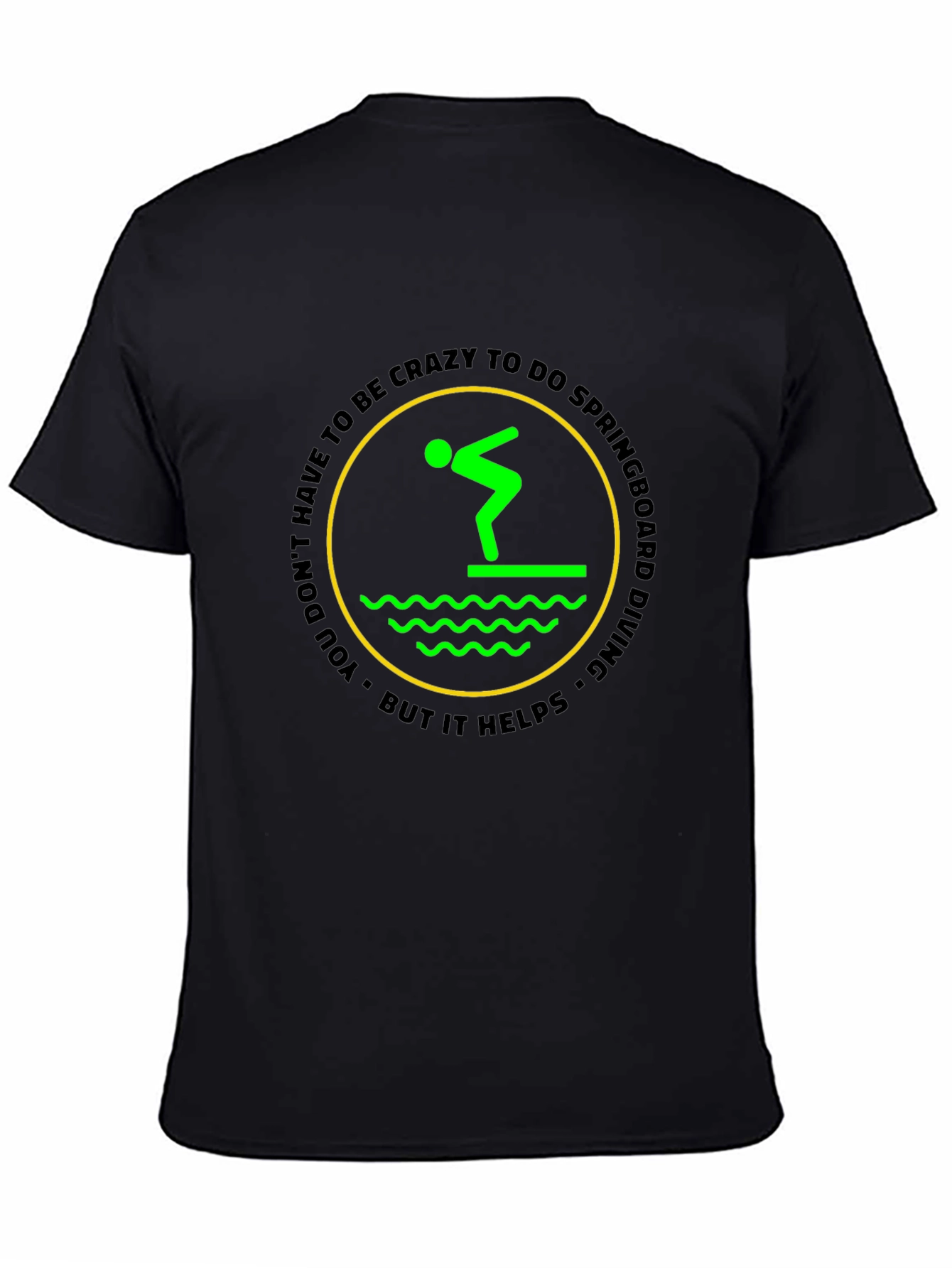 Crazy Springboard Diving T-Shirt