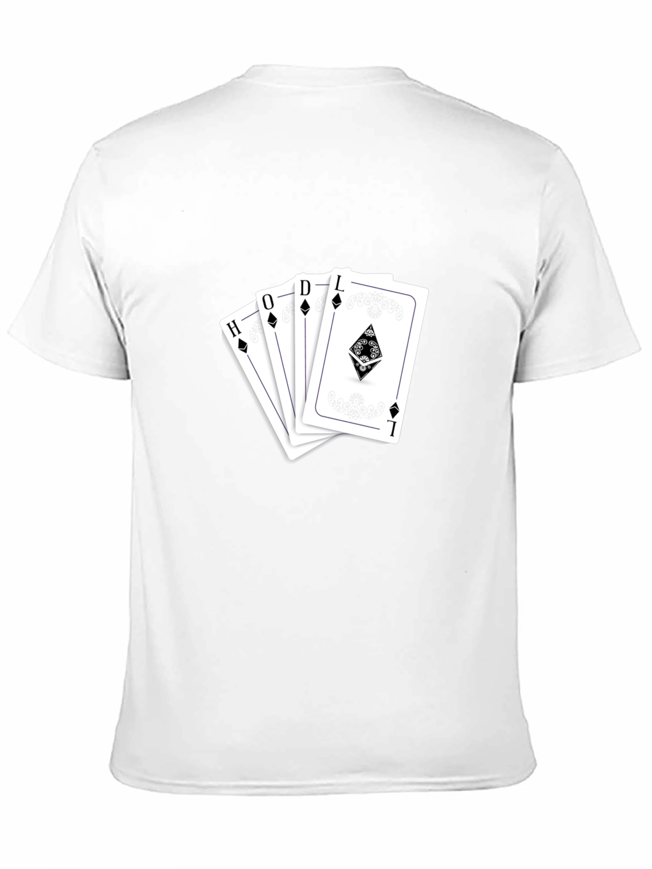 HODL Crypto Poker Card T-Shirt