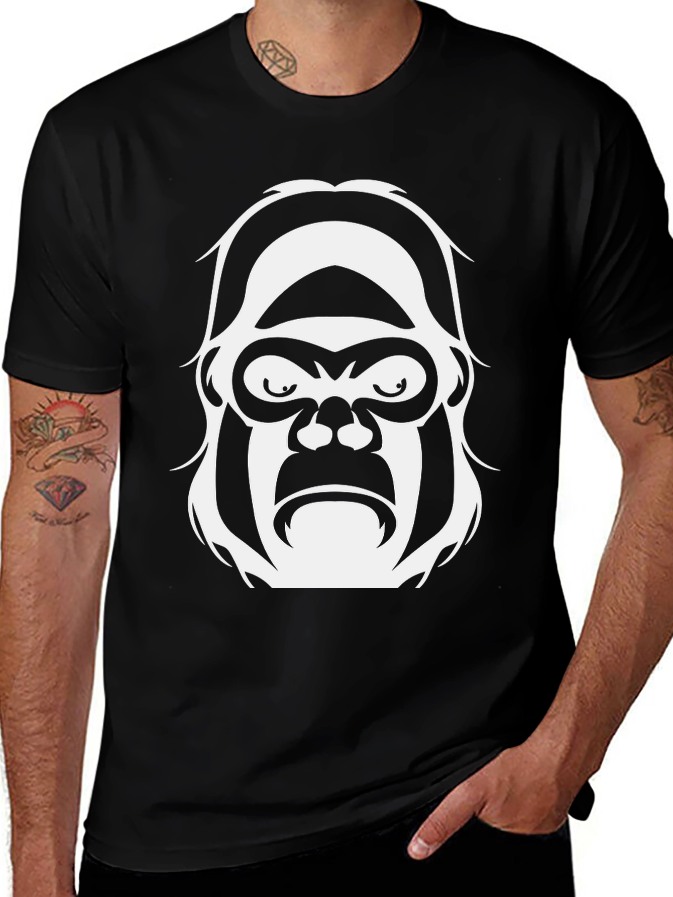 Gorilla Graphic Tee - Bold Streetwear