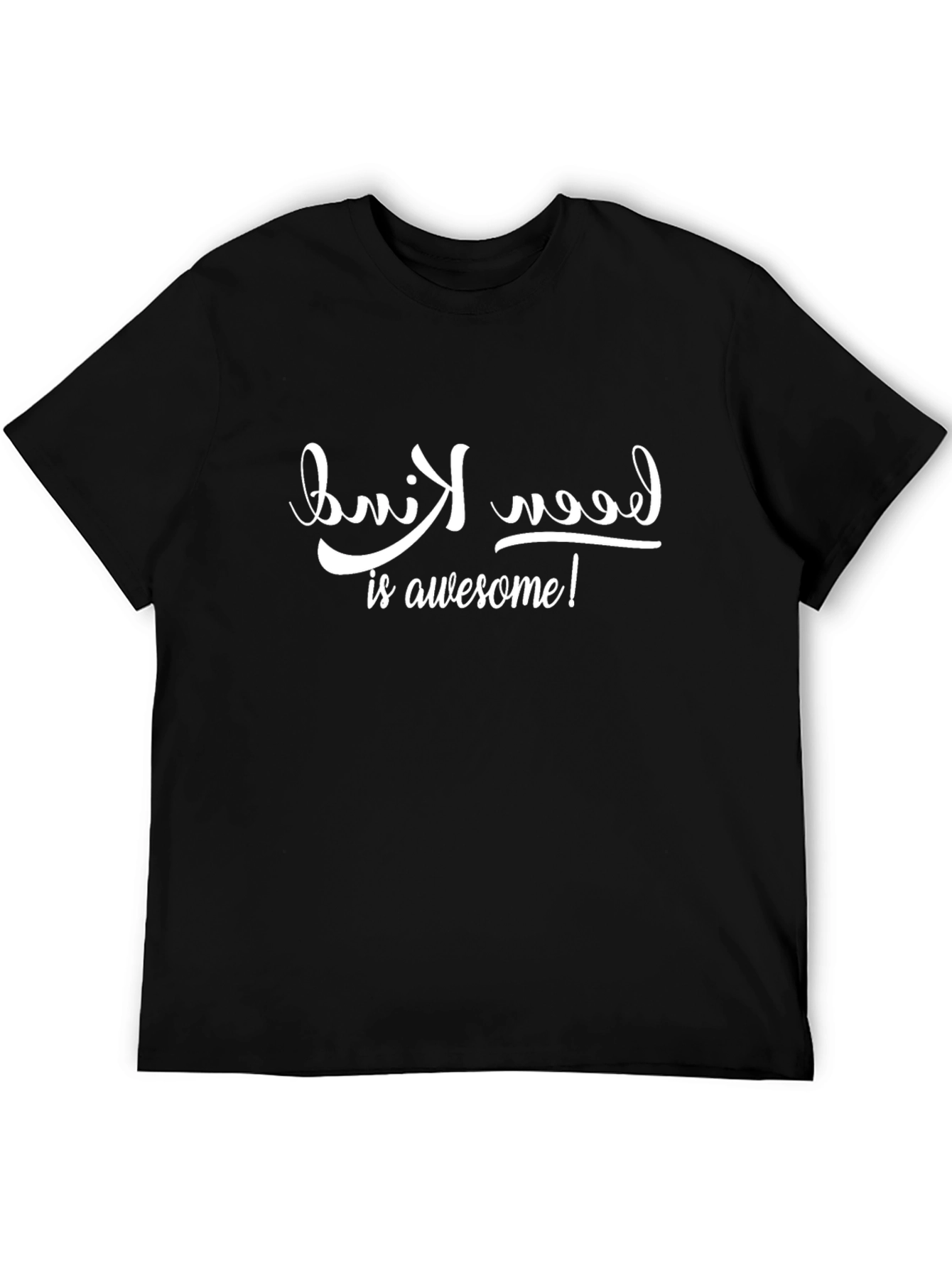 Cool King Is Awesome Black T-Shirt