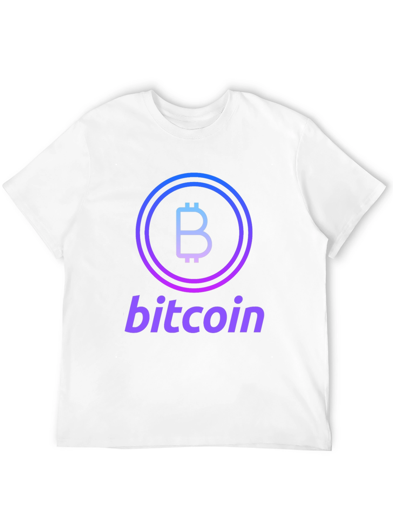 Bitcoin Logo Graphic Tee - Crypto Currency T-Shirt