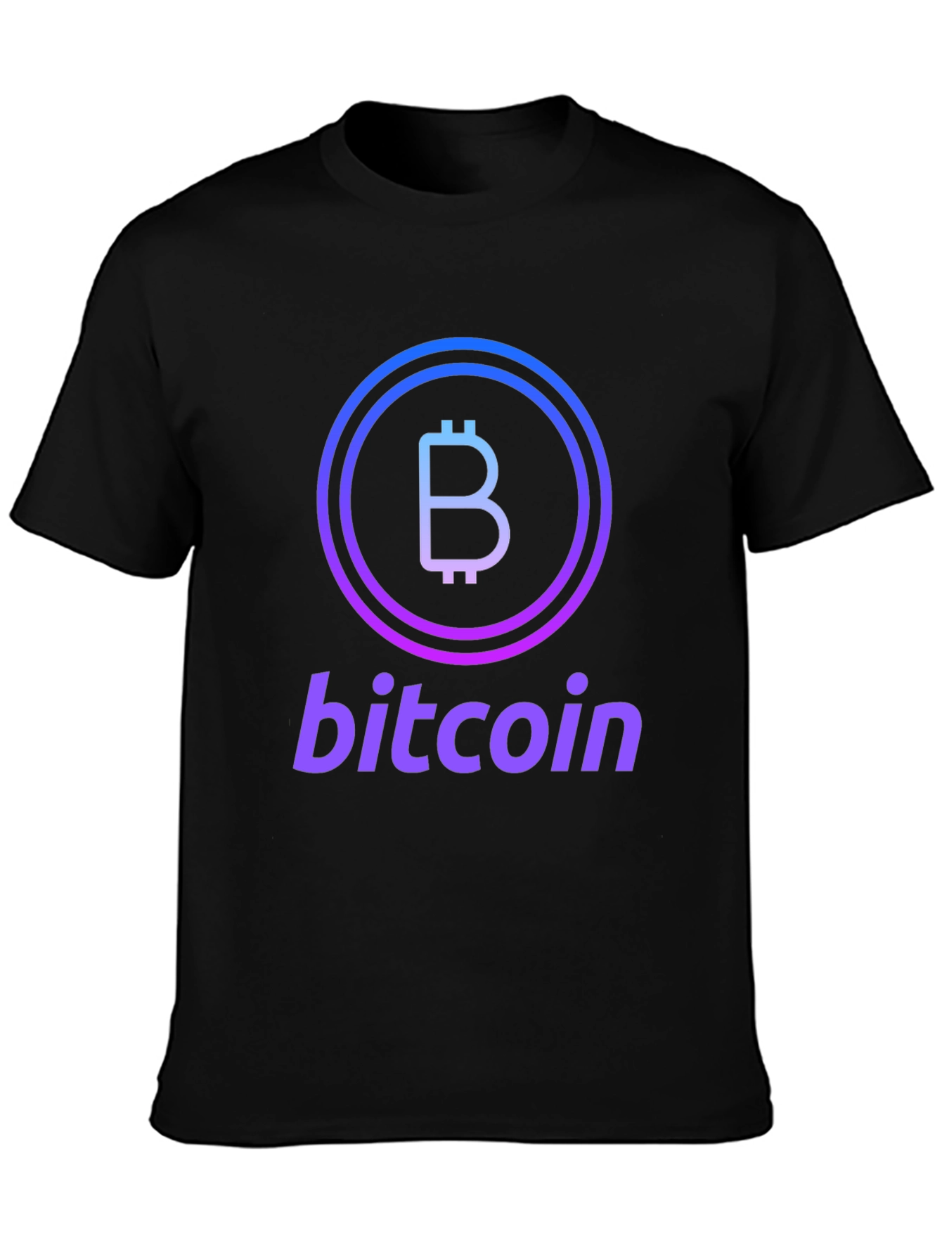 Bitcoin Logo Graphic Tee - Crypto Currency T-Shirt