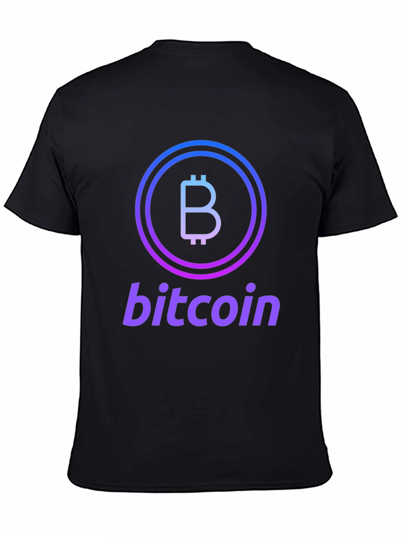 Bitcoin Logo Graphic Tee - Crypto Currency T-Shirt