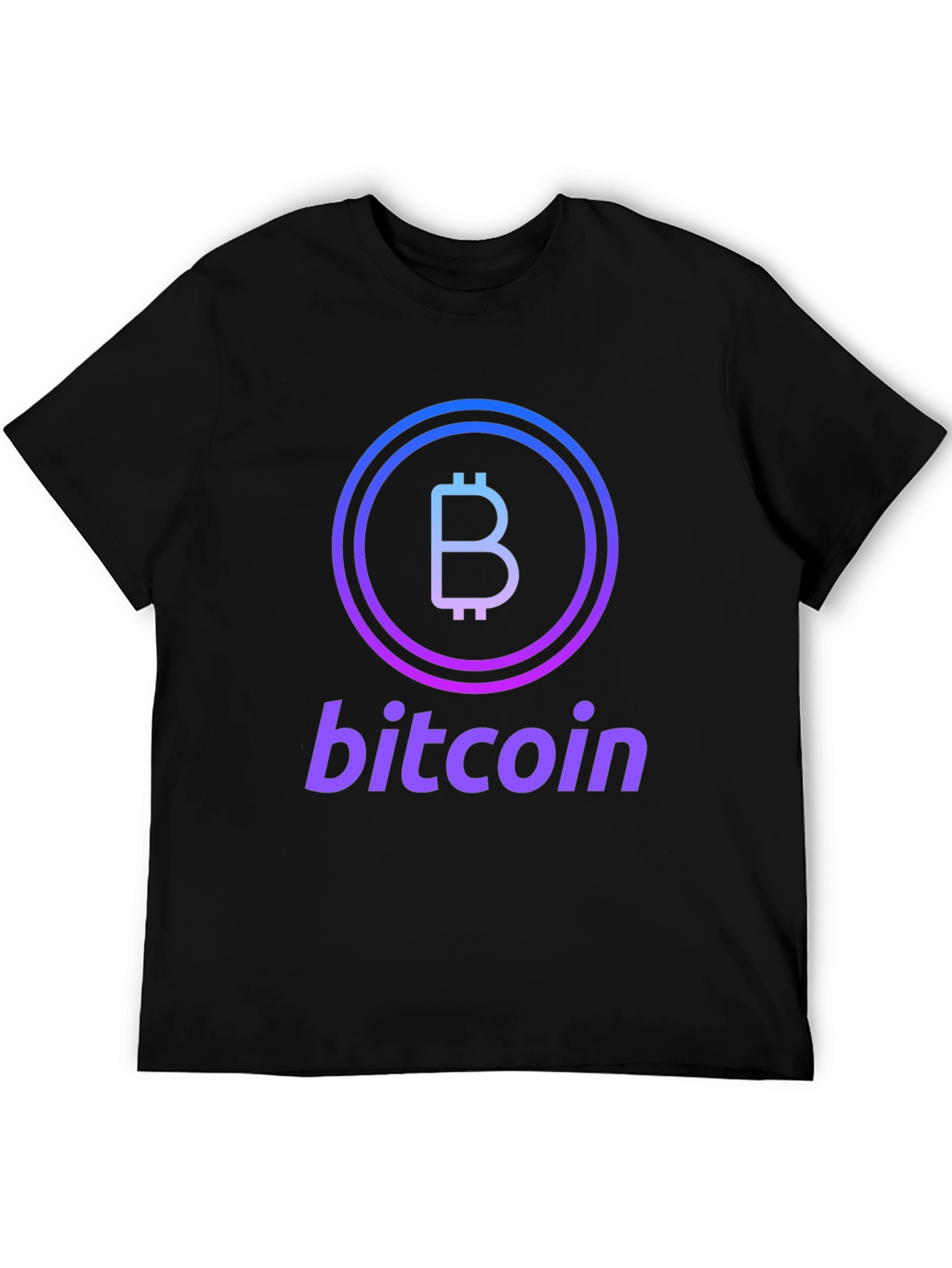 Bitcoin Logo Graphic Tee - Crypto Currency T-Shirt