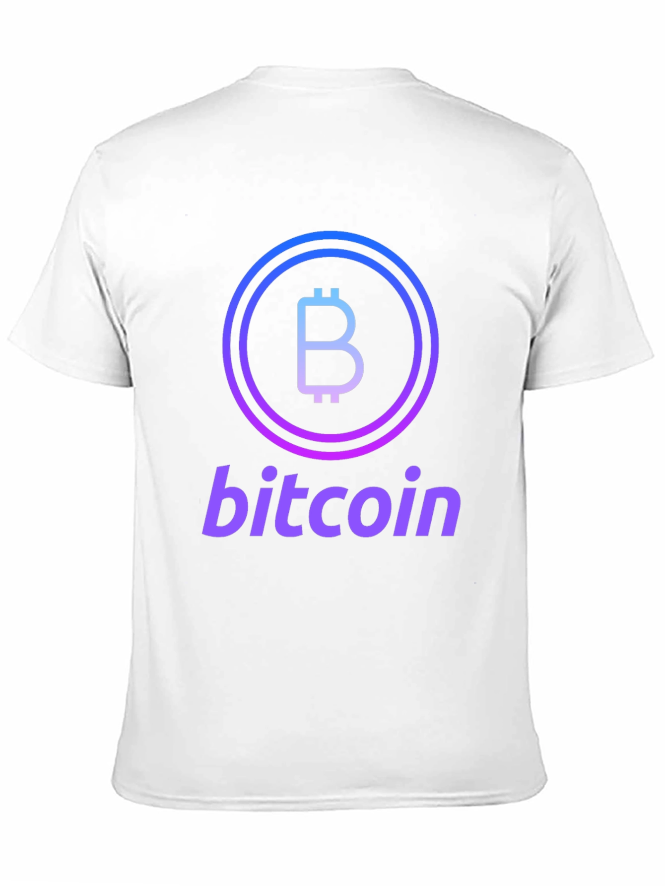 Bitcoin Logo Graphic Tee - Crypto Currency T-Shirt