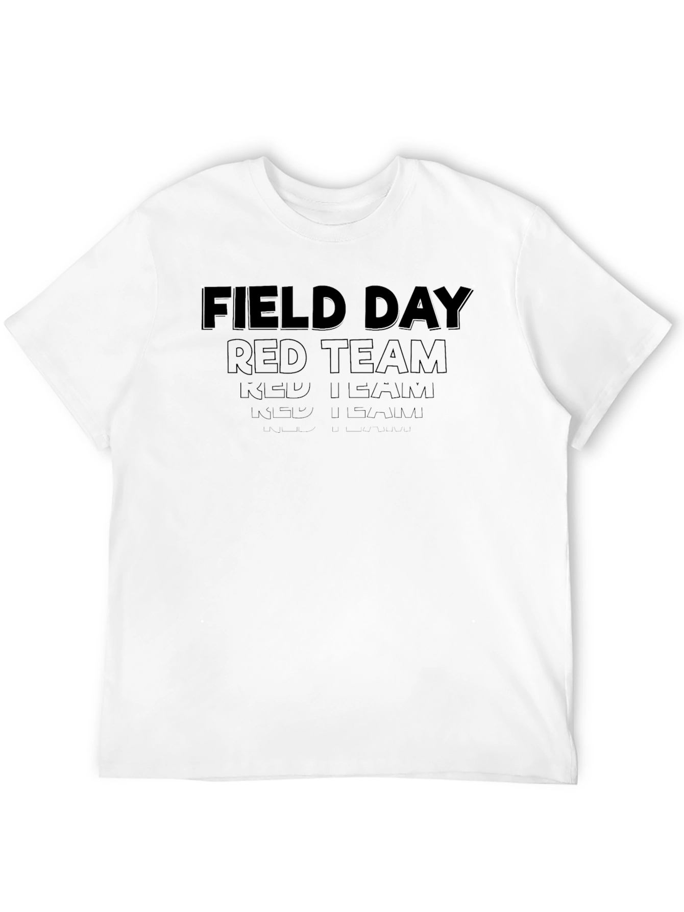 Field Day Red Team Black T-Shirt