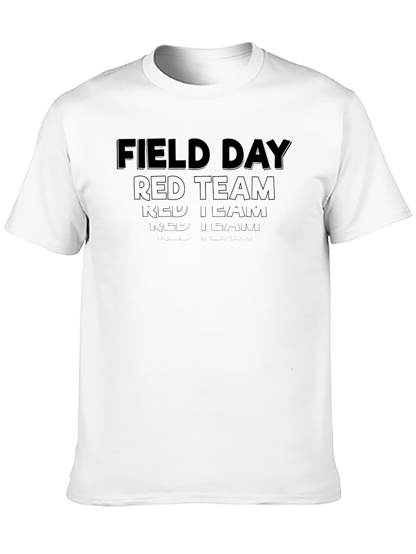 Field Day Red Team Black T-Shirt