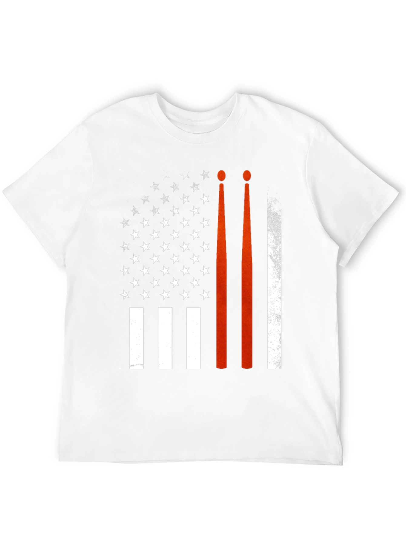 Drummer USA Flag Graphic Tee