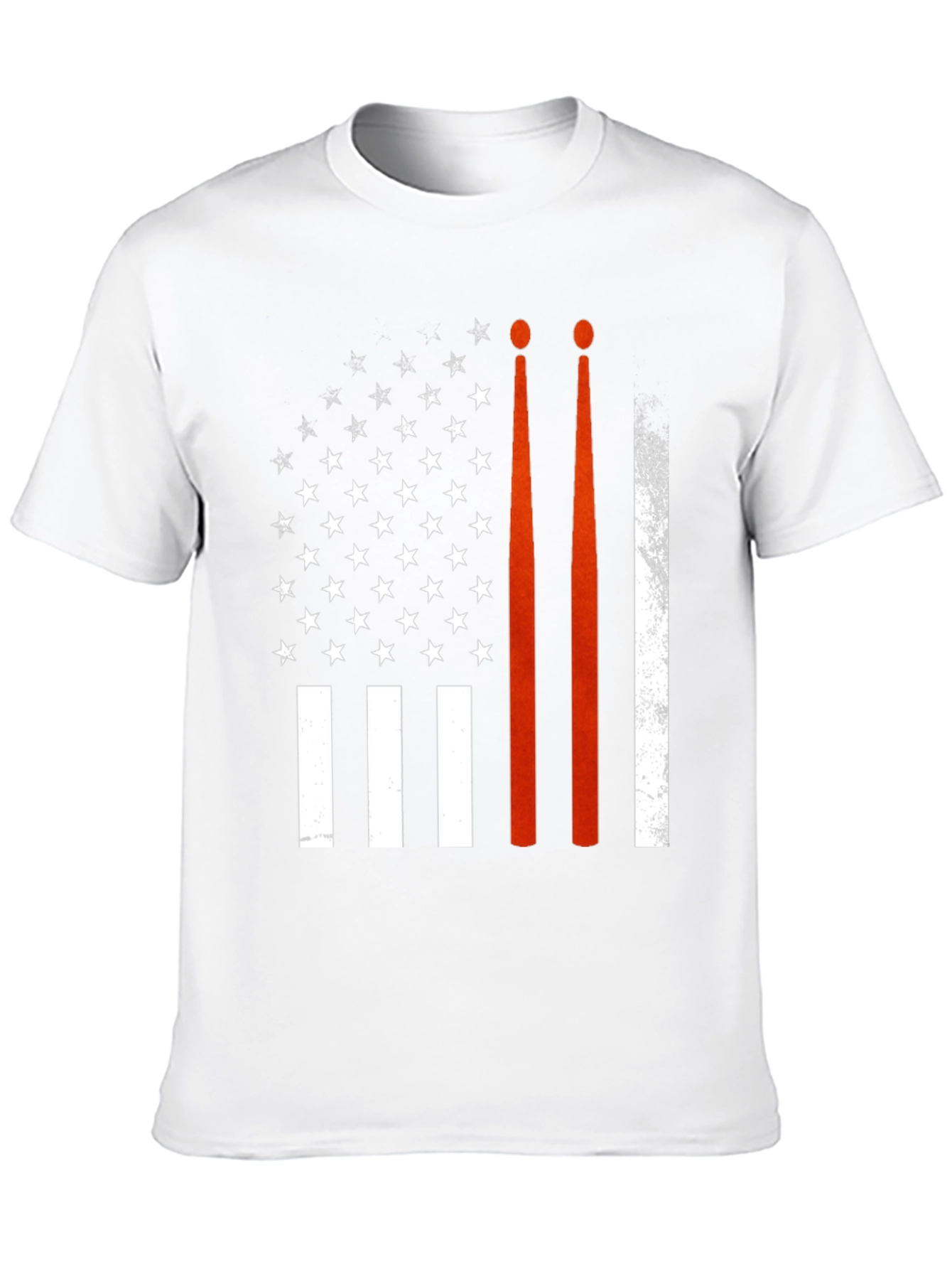 Drummer USA Flag Graphic Tee