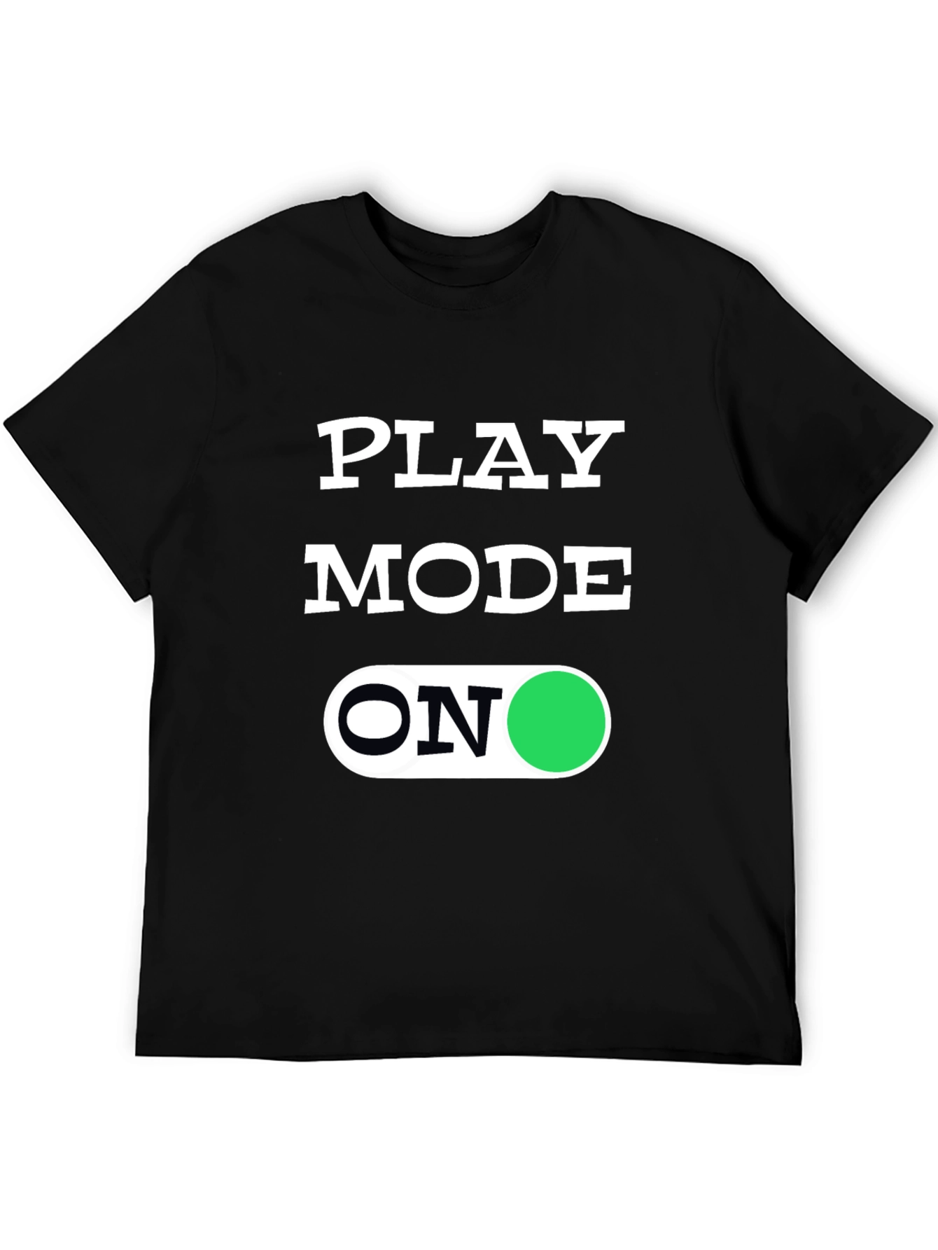 Play Mode ON Graphic Tee - Stylish Comfort