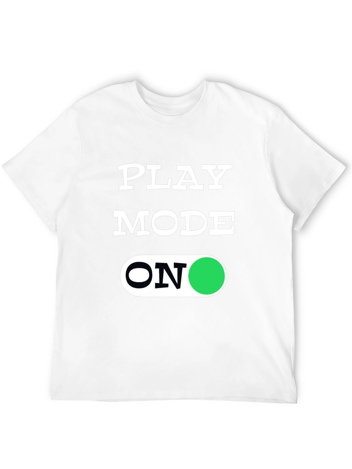 Play Mode ON Graphic Tee - Stylish Comfort