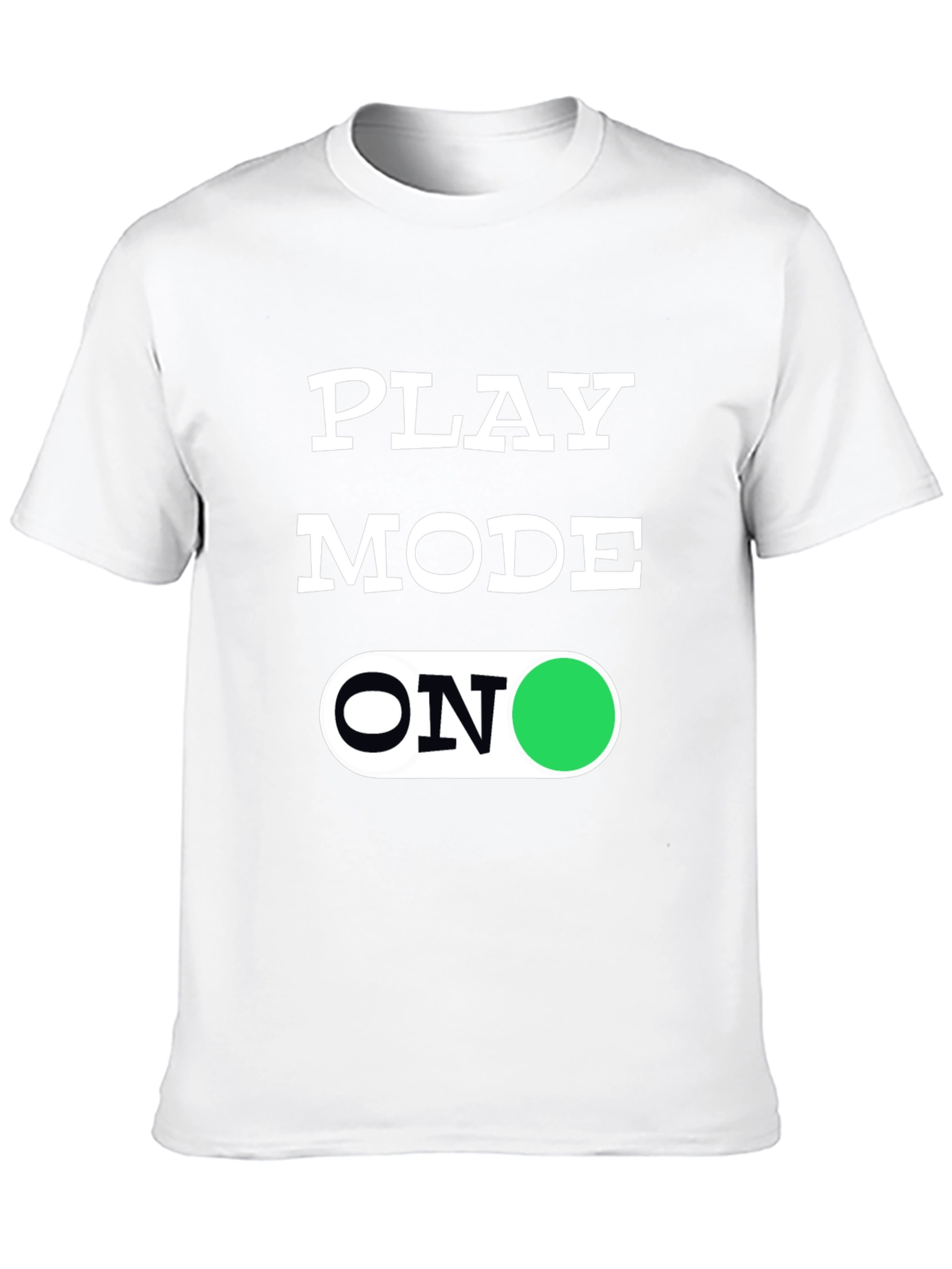 Play Mode ON Graphic Tee - Stylish Comfort