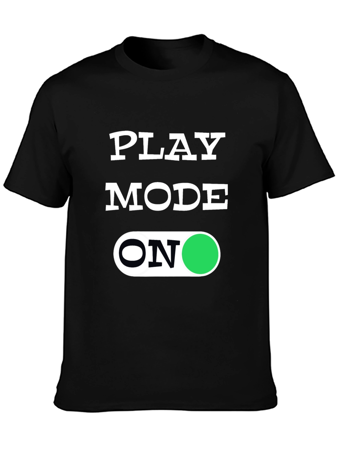 Play Mode ON Graphic Tee - Stylish Comfort