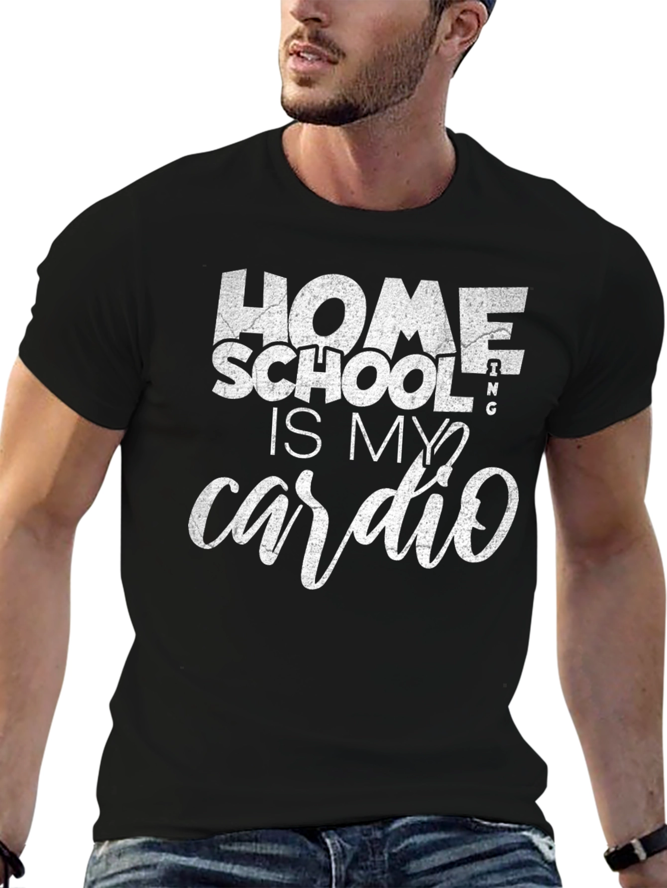 Homeschooling Is My Cardio T-Shirt