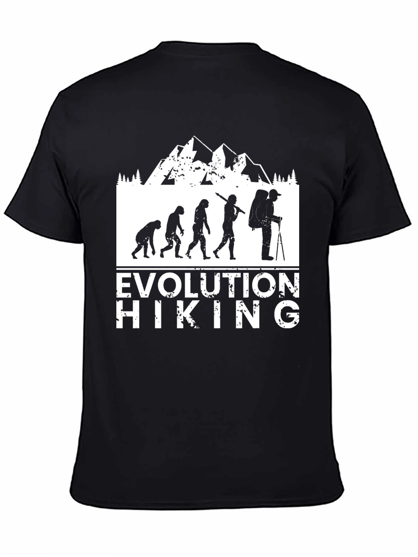 Evolution of Hiking T-Shirt - Funny Hiking Tee