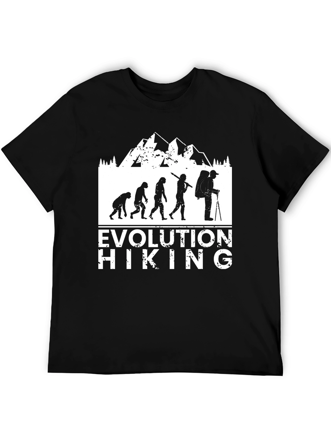 Evolution of Hiking T-Shirt - Funny Hiking Tee