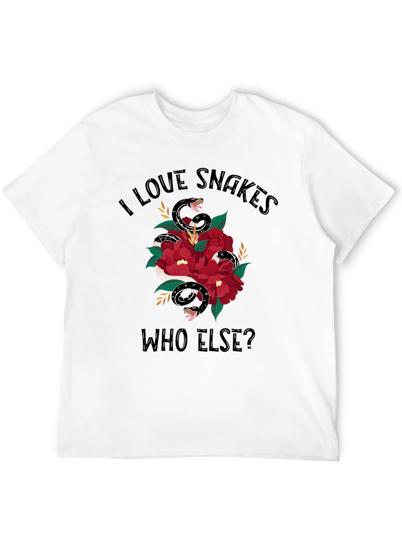 I Love Snakes Graphic Tee