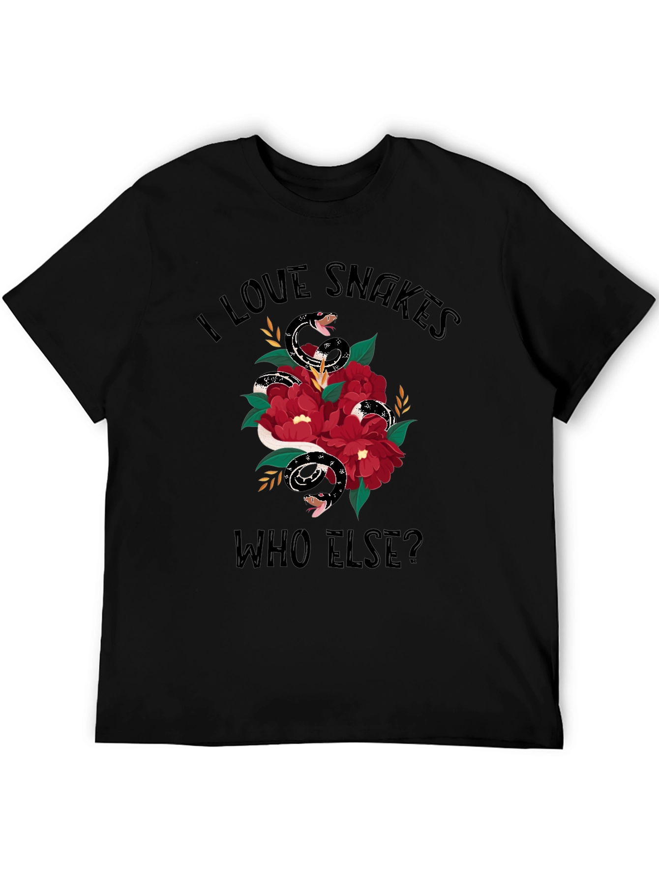 I Love Snakes Graphic Tee