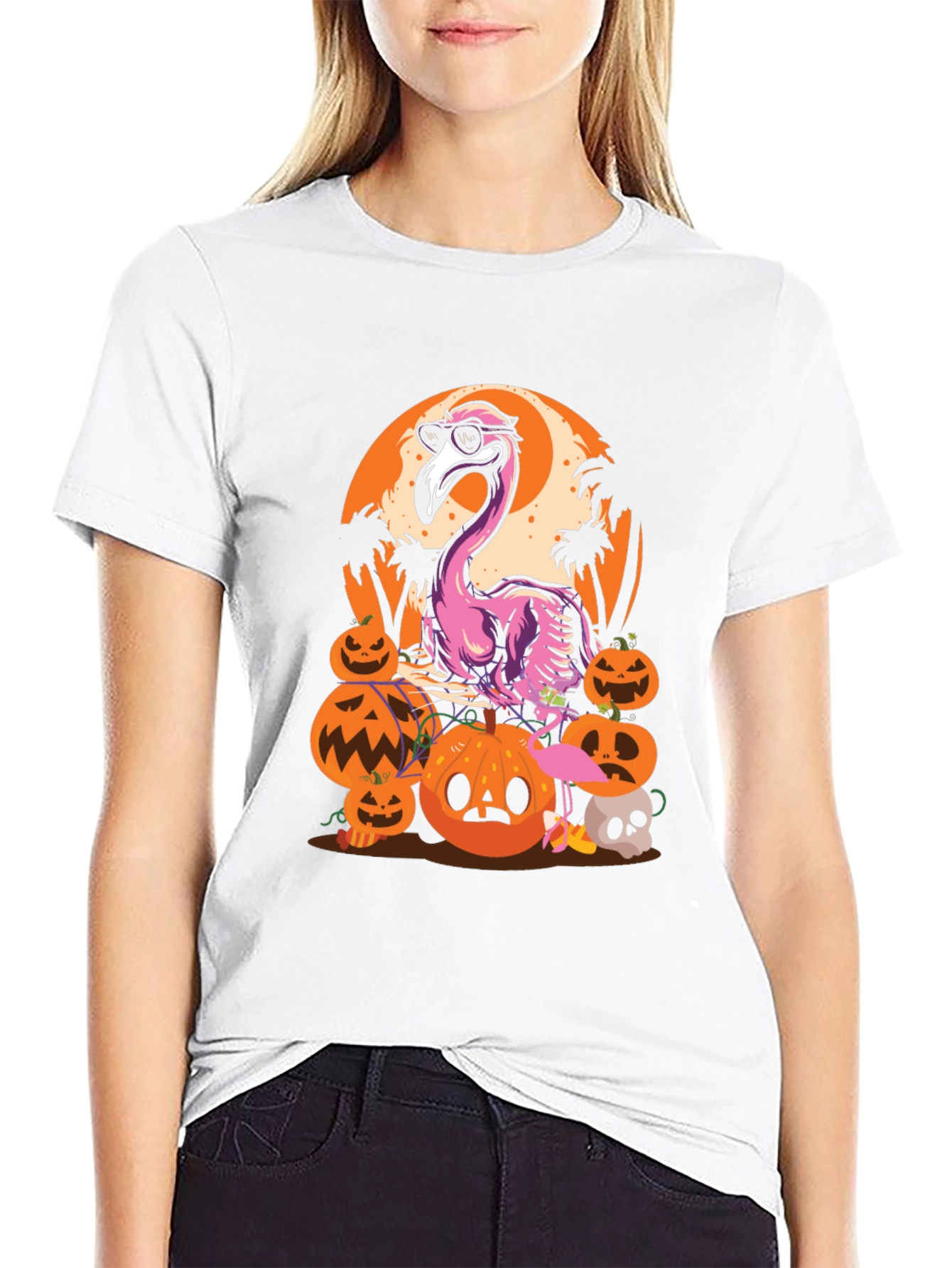 Halloween Flamingo T-Shirt