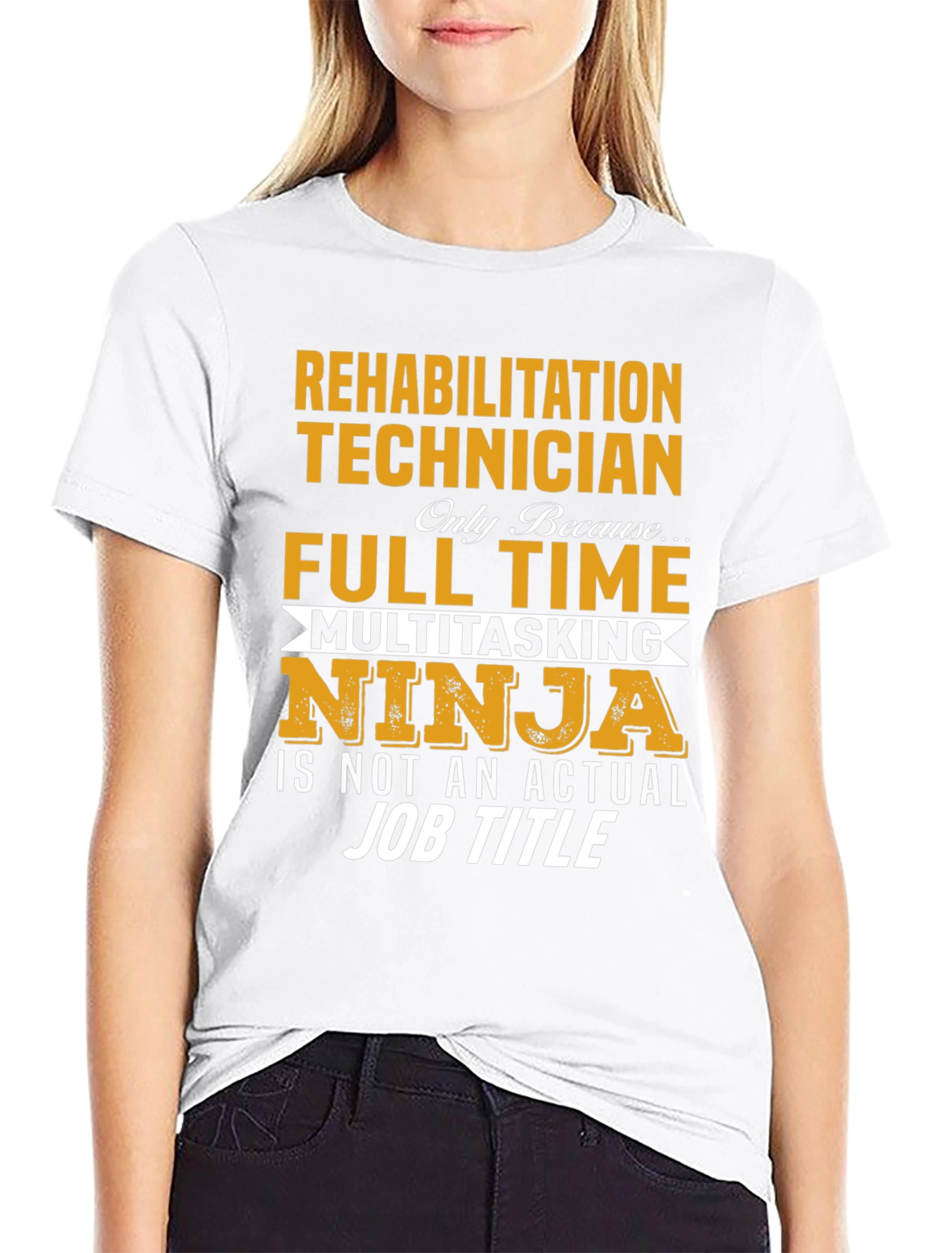 Rehabilitation Technician Multitasking Ninja T-Shirt