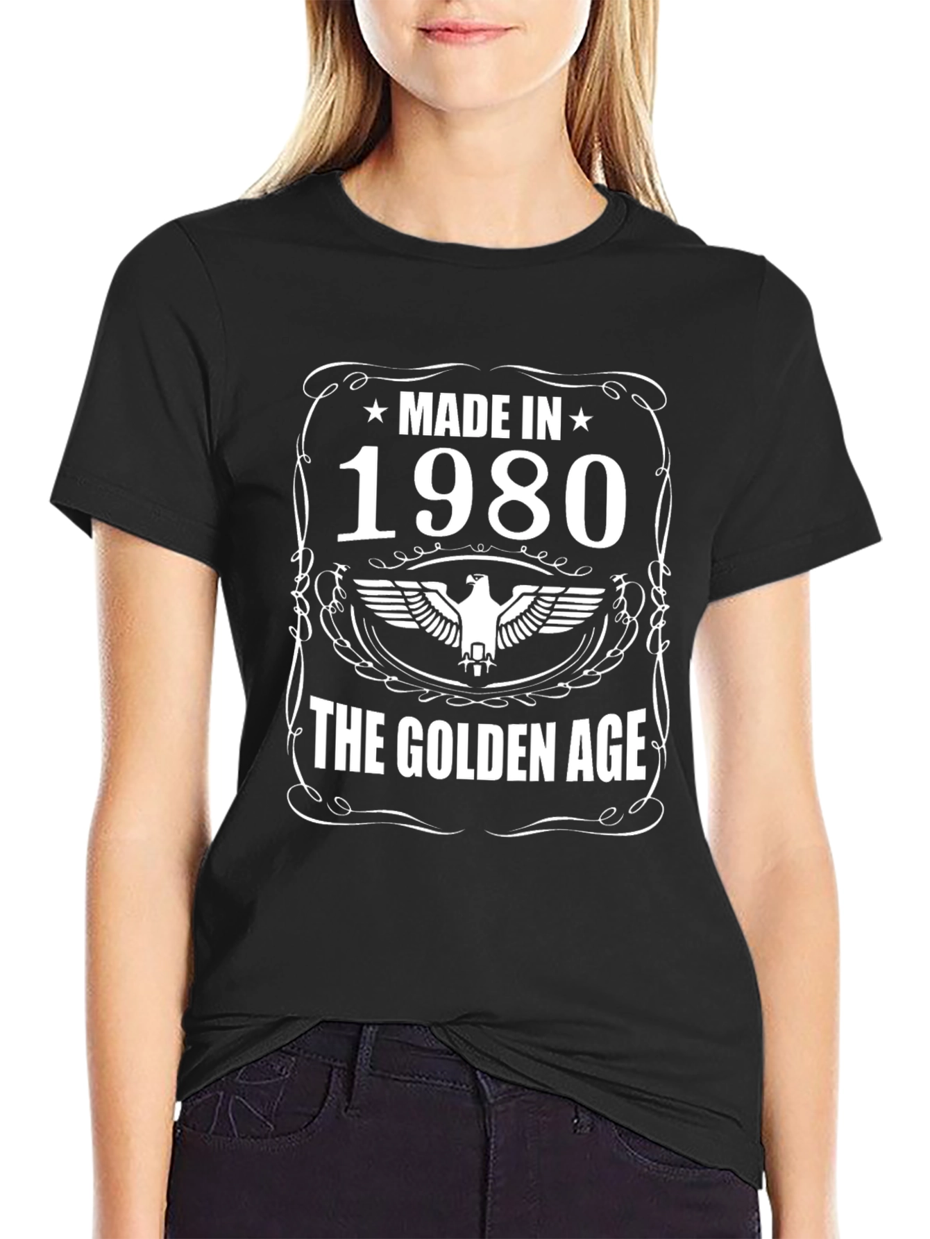 Made in 1980 T-Shirt Golden Age Birthday Gift