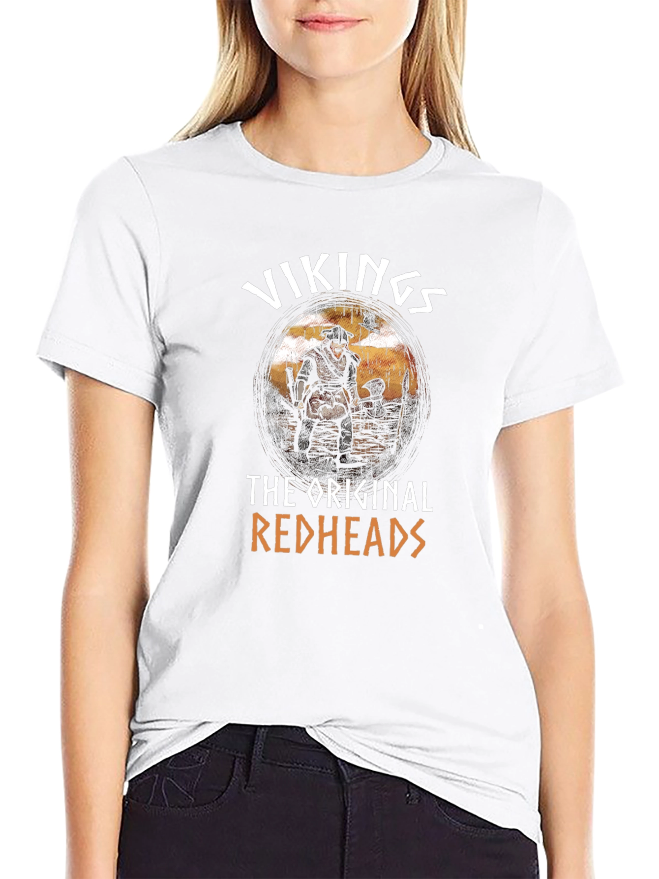 Vikings The Original Redheads Black T-Shirt