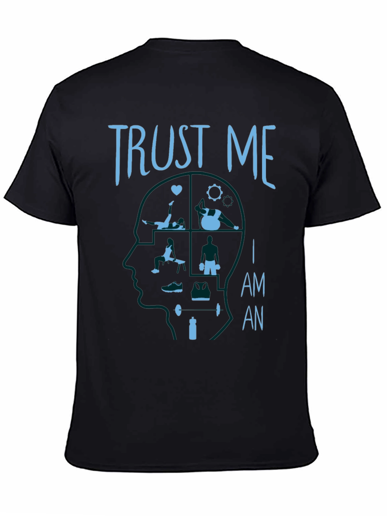 Trust Me I Am An Athlete Graphic T-Shirt