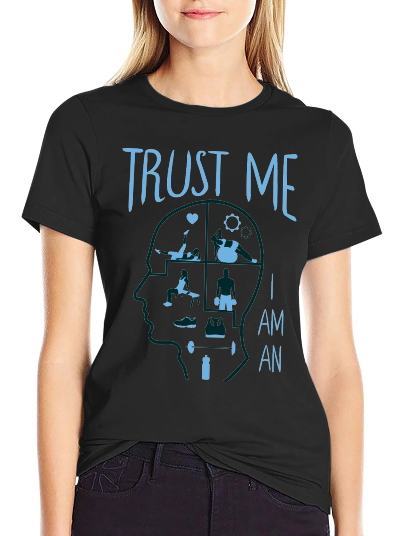 Trust Me I Am An Athlete Graphic T-Shirt