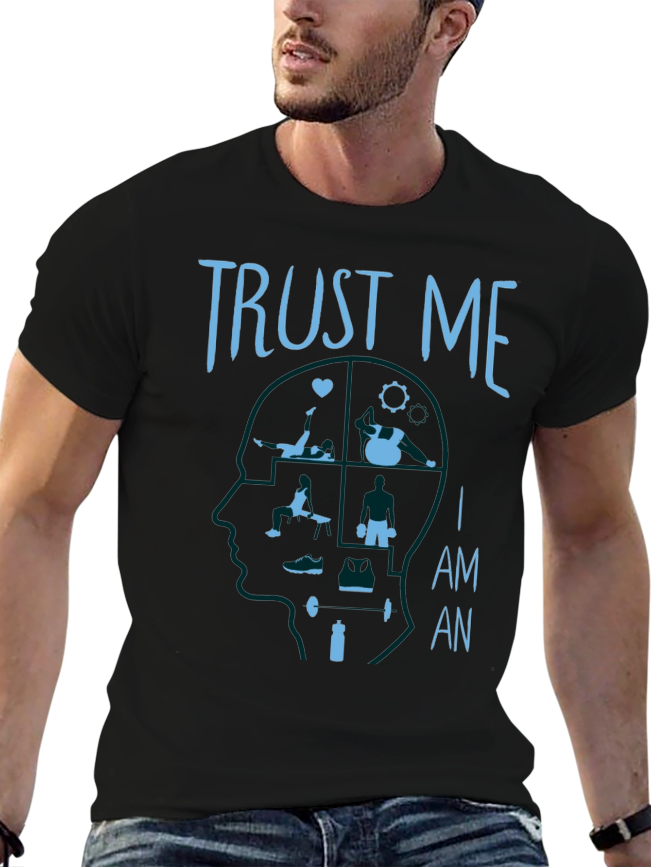 Trust Me I Am An Athlete Graphic T-Shirt