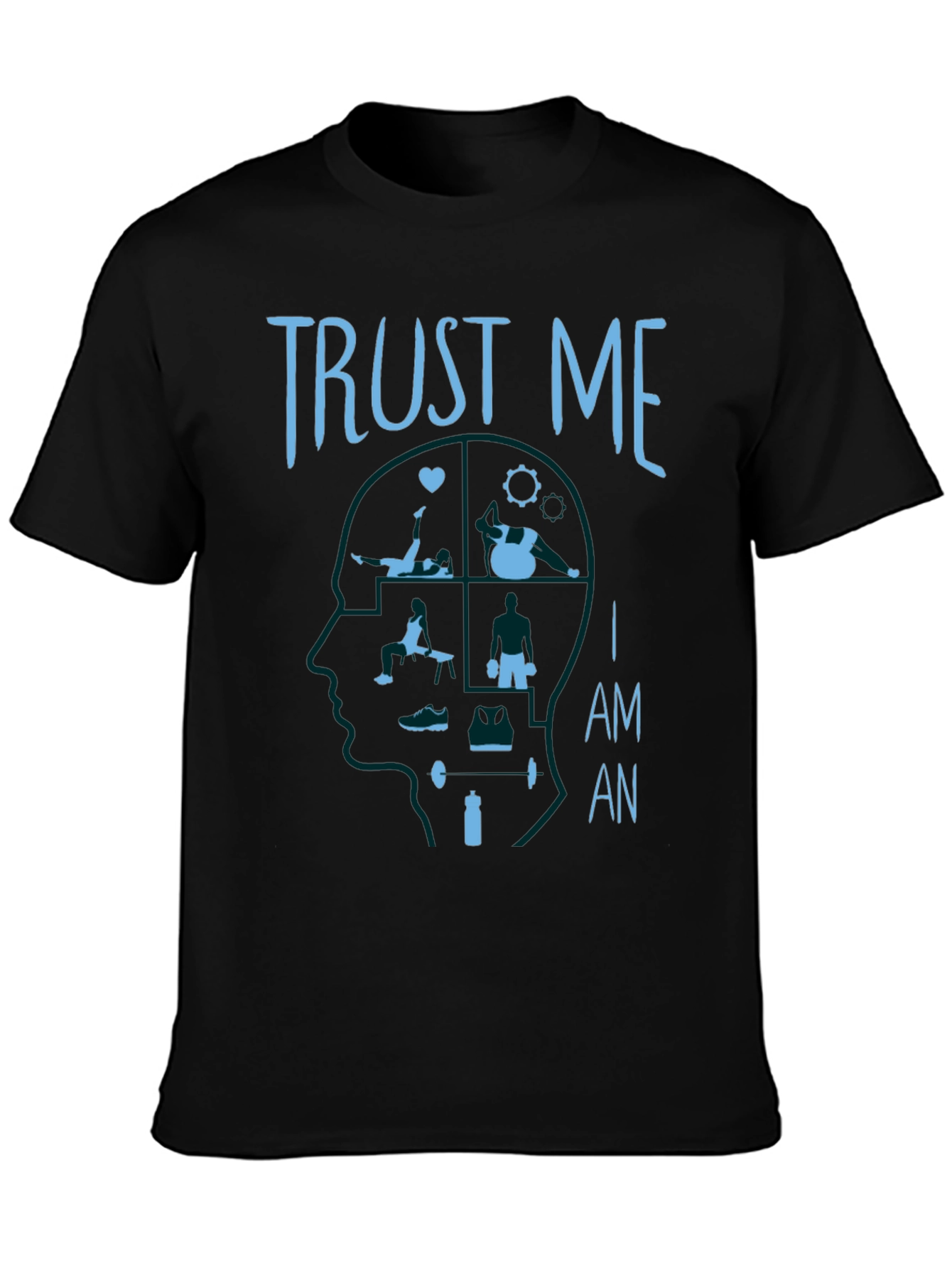 Trust Me I Am An Athlete Graphic T-Shirt