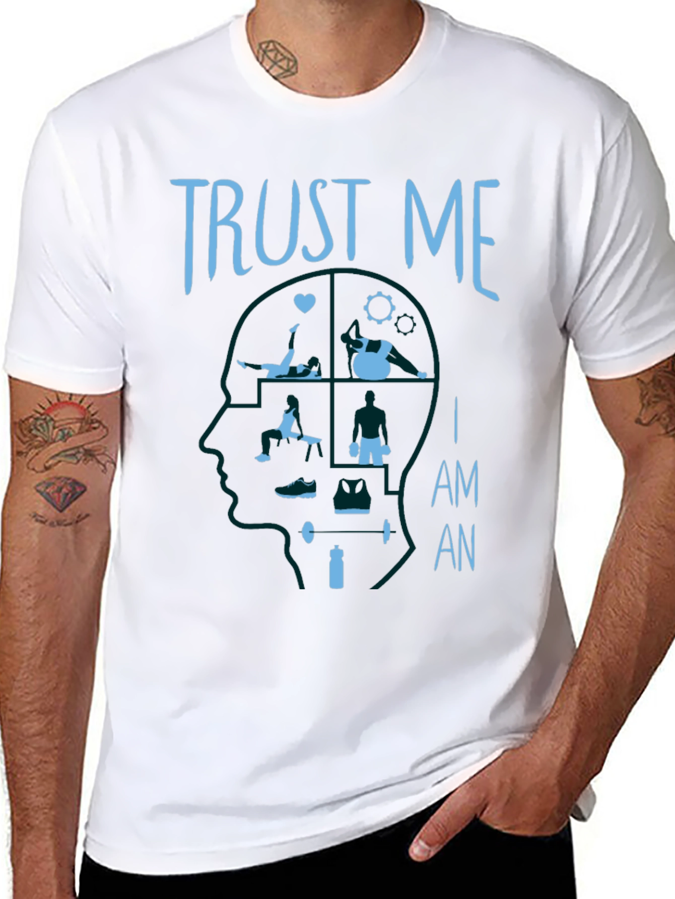 Trust Me I Am An Athlete Graphic T-Shirt
