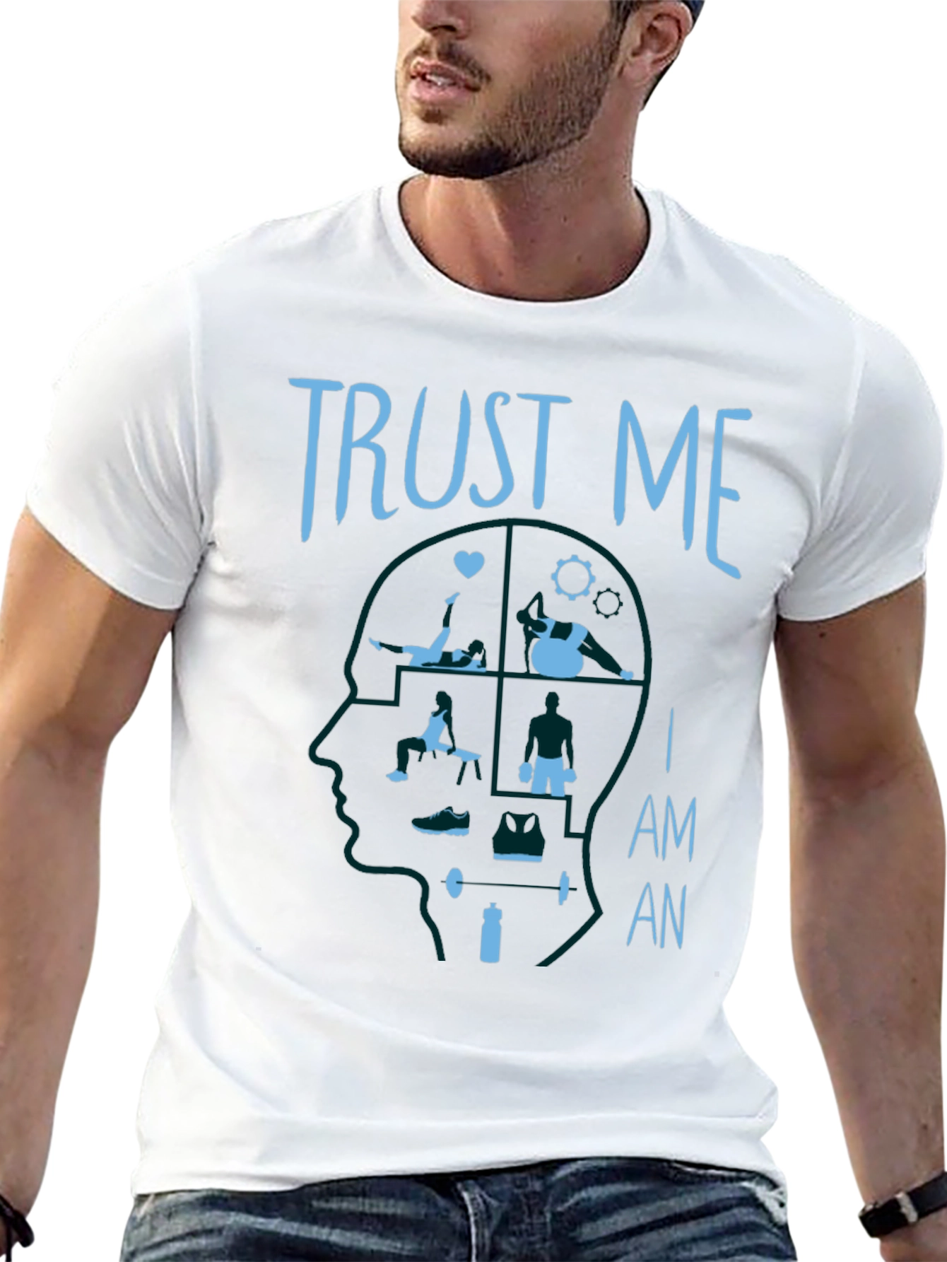 Trust Me I Am An Athlete Graphic T-Shirt