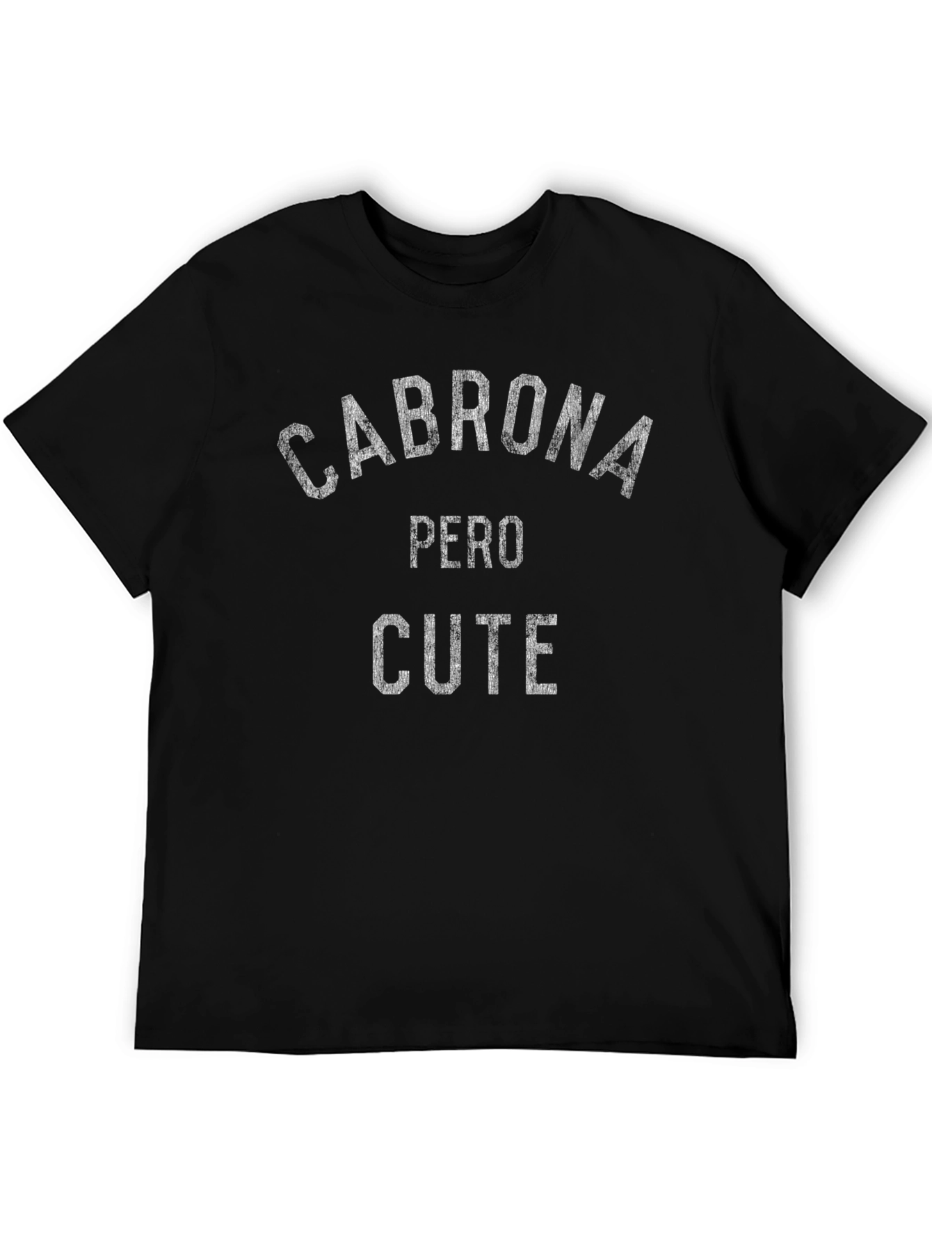 Cabrona Pero Cute Graphic Tee - Black