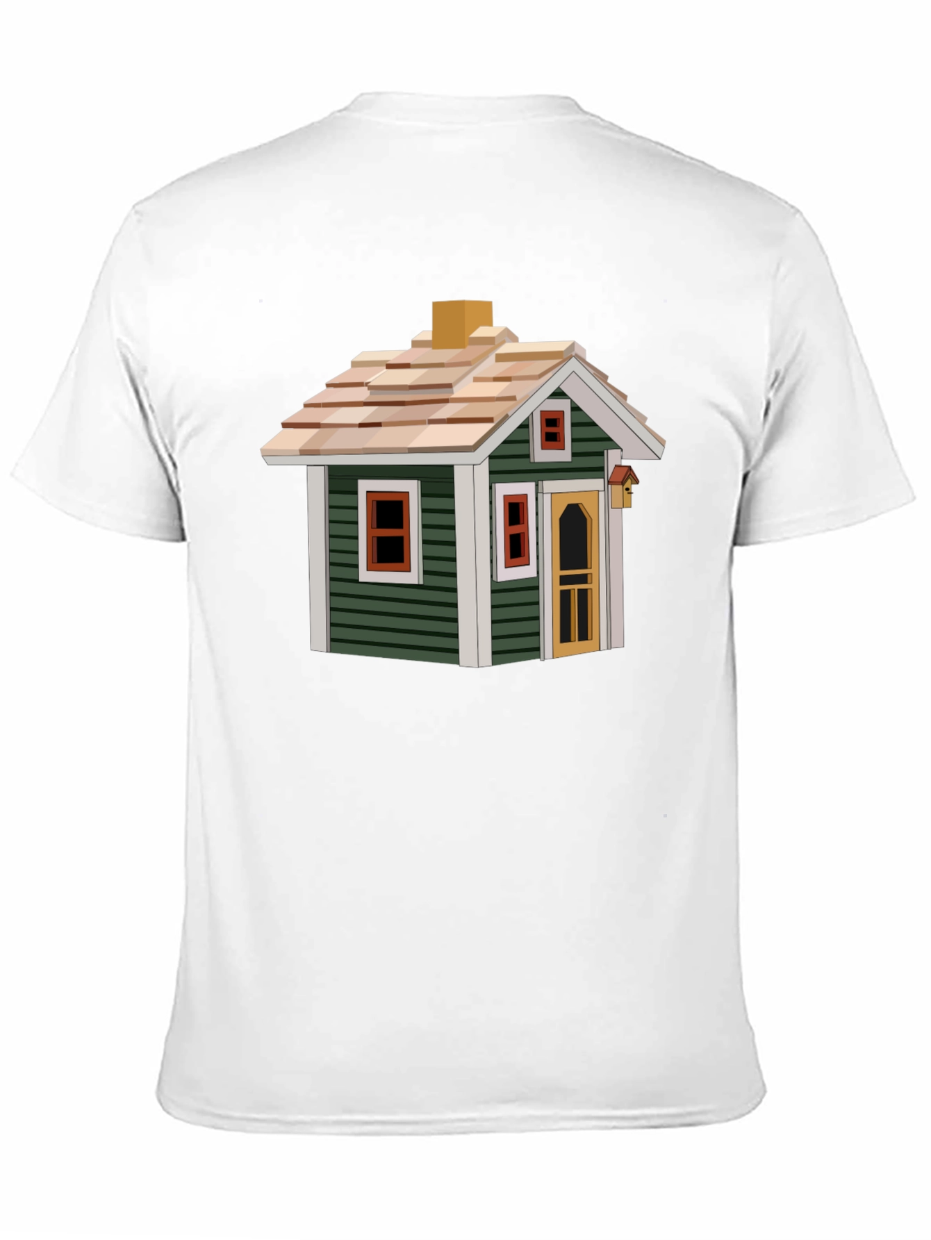 House Graphic Tee - Novelty Design