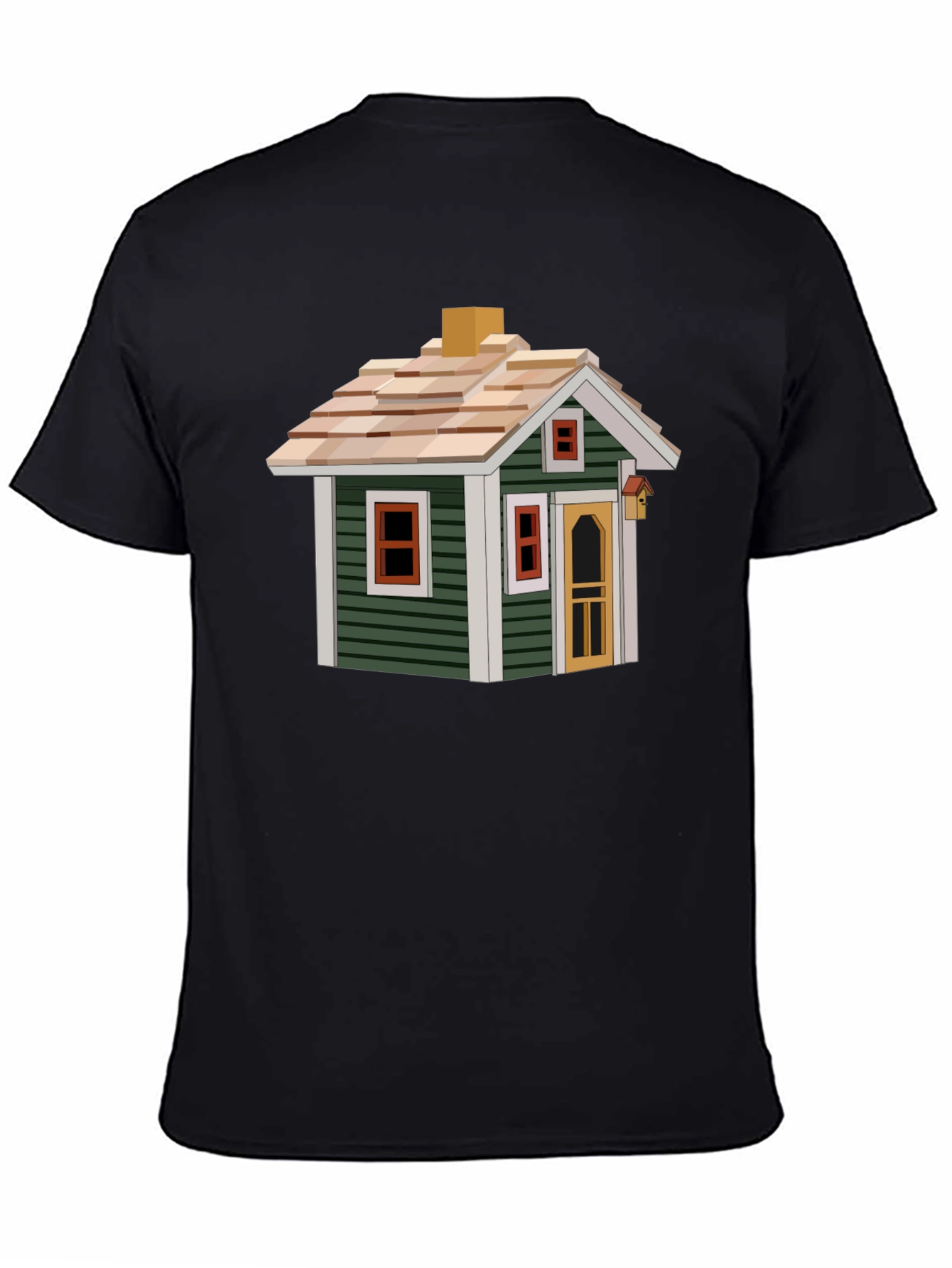 House Graphic Tee - Novelty Design