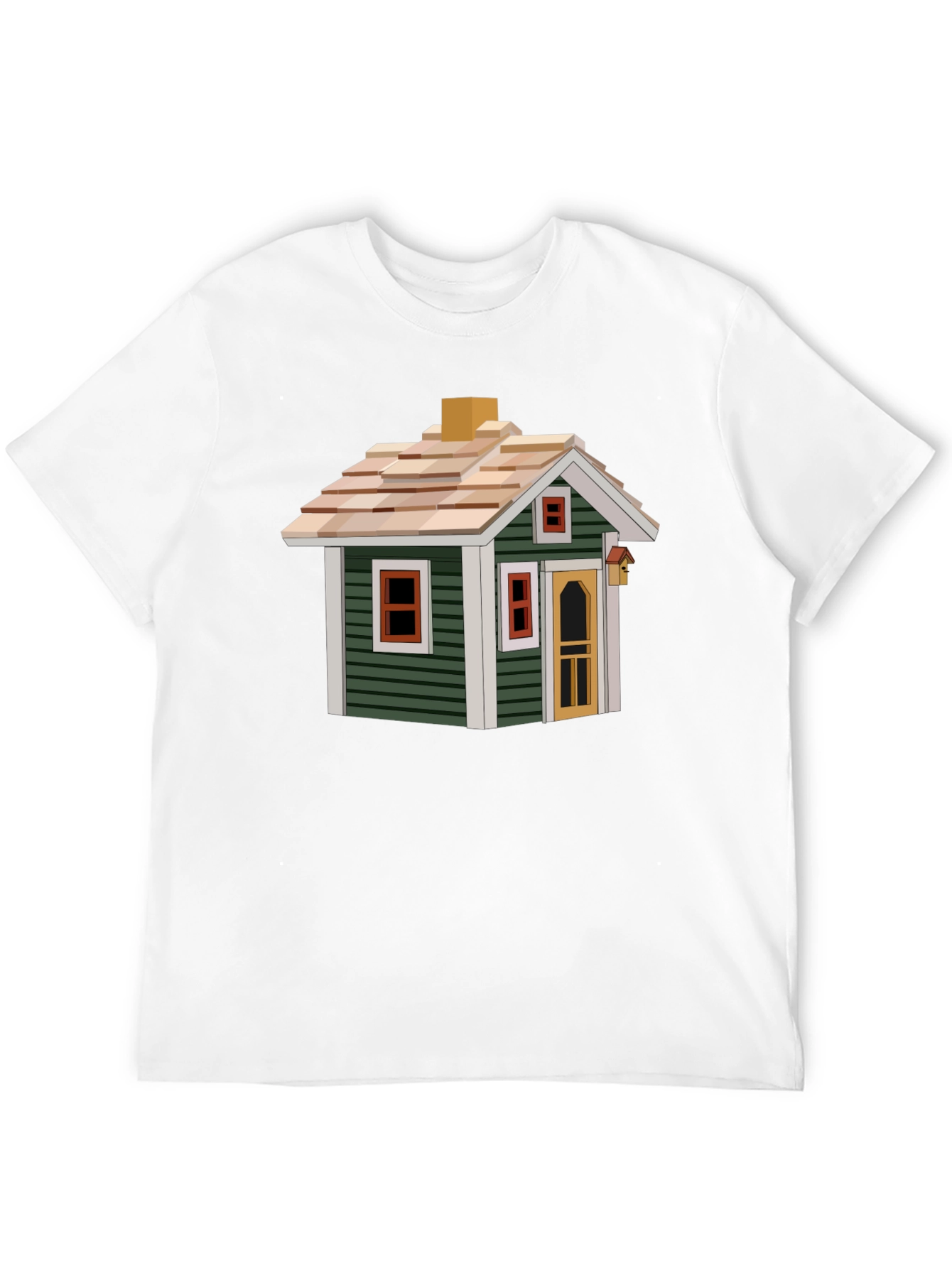 House Graphic Tee - Novelty Design