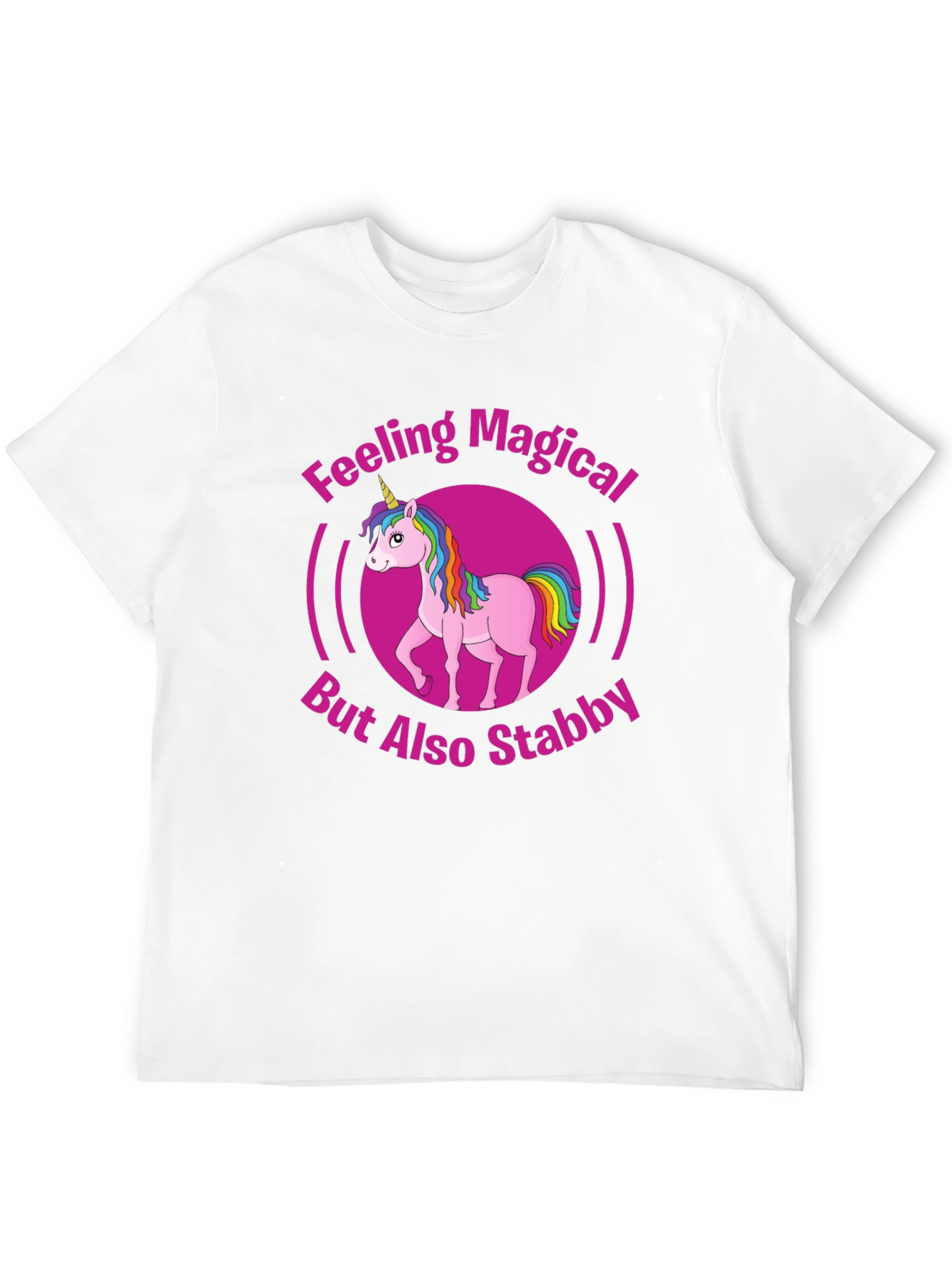 Feeling Magical Unicorn Graphic T-Shirt