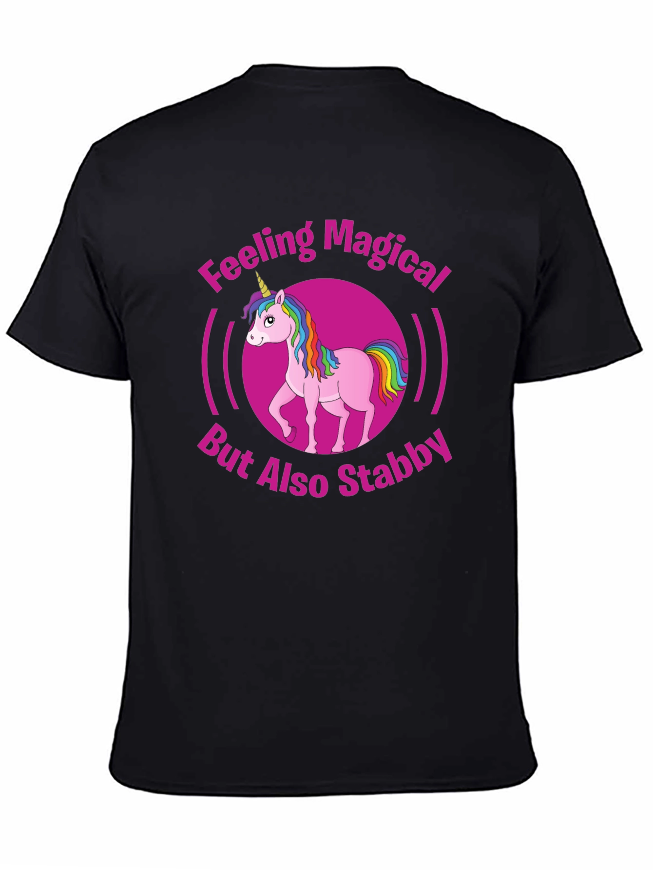 Feeling Magical Unicorn Graphic T-Shirt