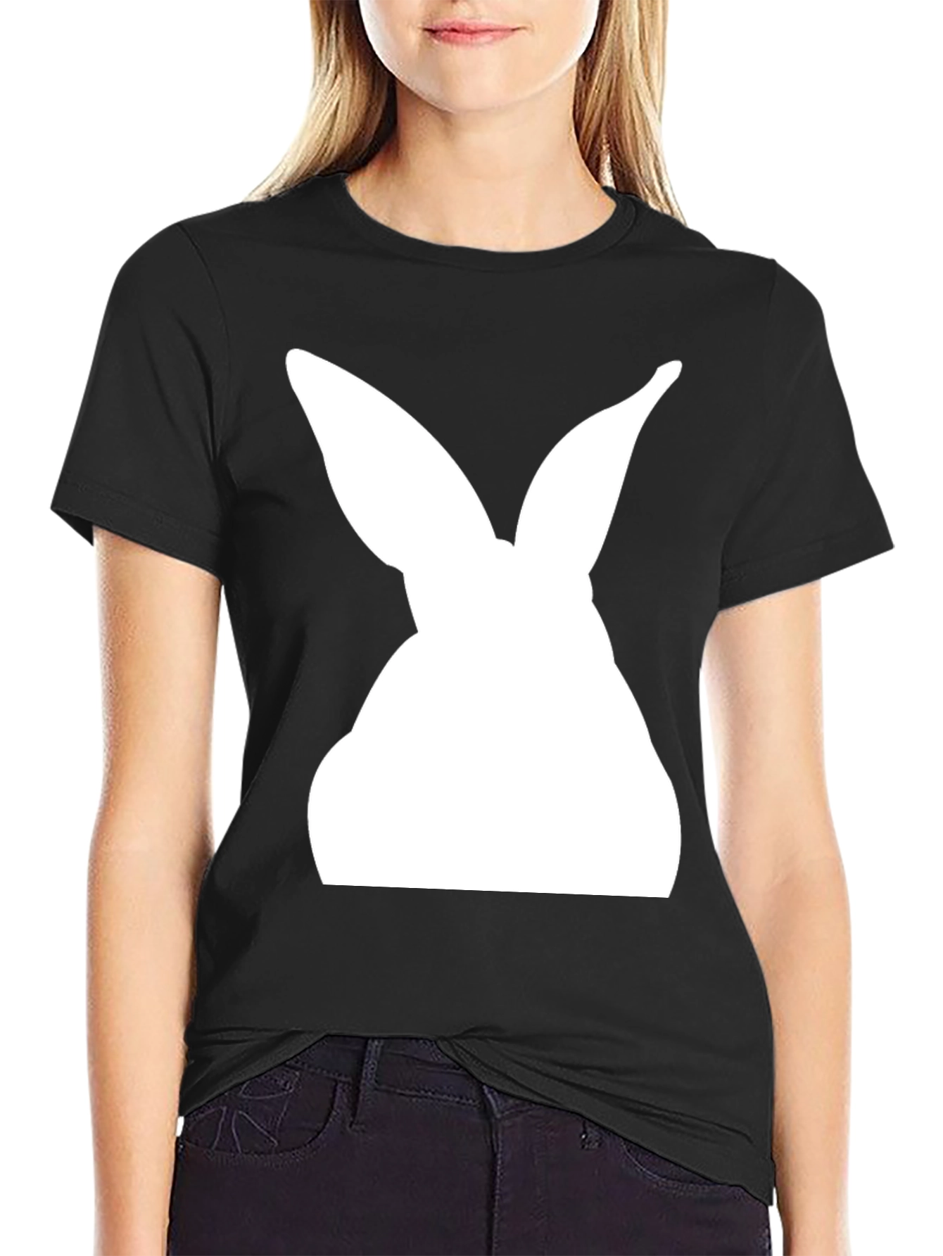Bunny Rabbit Graphic T-Shirt - Easter Apparel