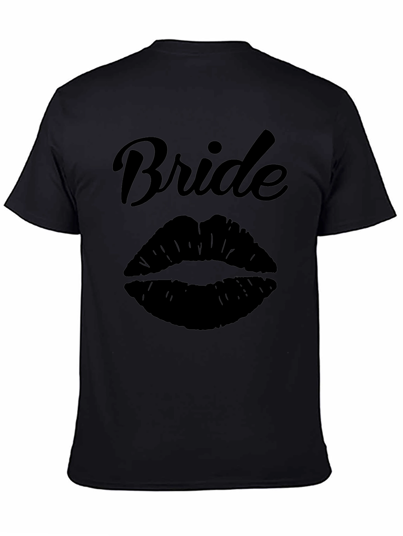 Bride Lips Graphic T-Shirt - Wedding Party Tee