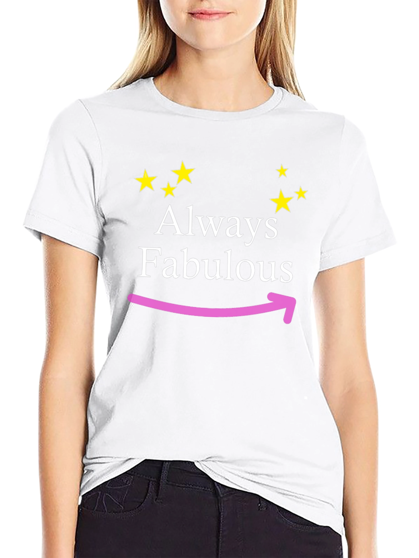 Always Fabulous Graphic Tee - Trendy Comfort