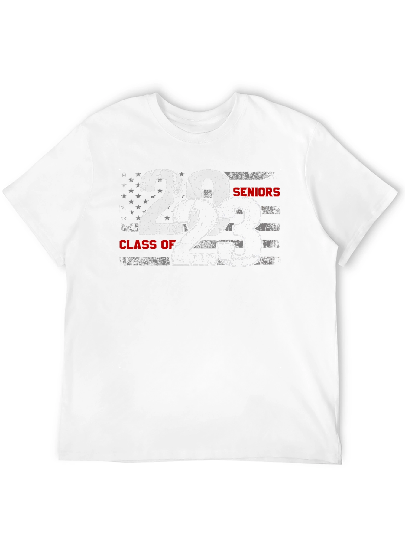 2023 Seniors Class of American Flag T-Shirt
