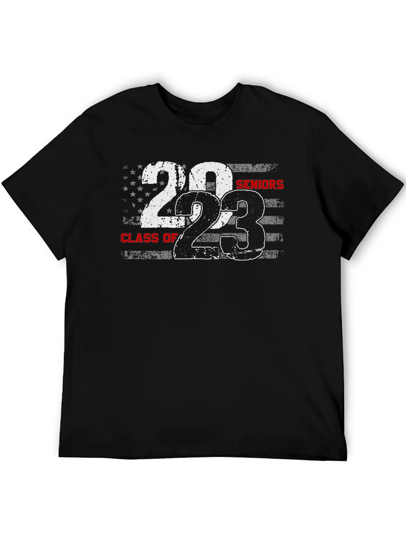 2023 Seniors Class of American Flag T-Shirt