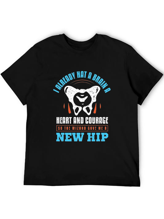 Funny Hip Replacement T-Shirt - Wizard Gave Me a New Hip