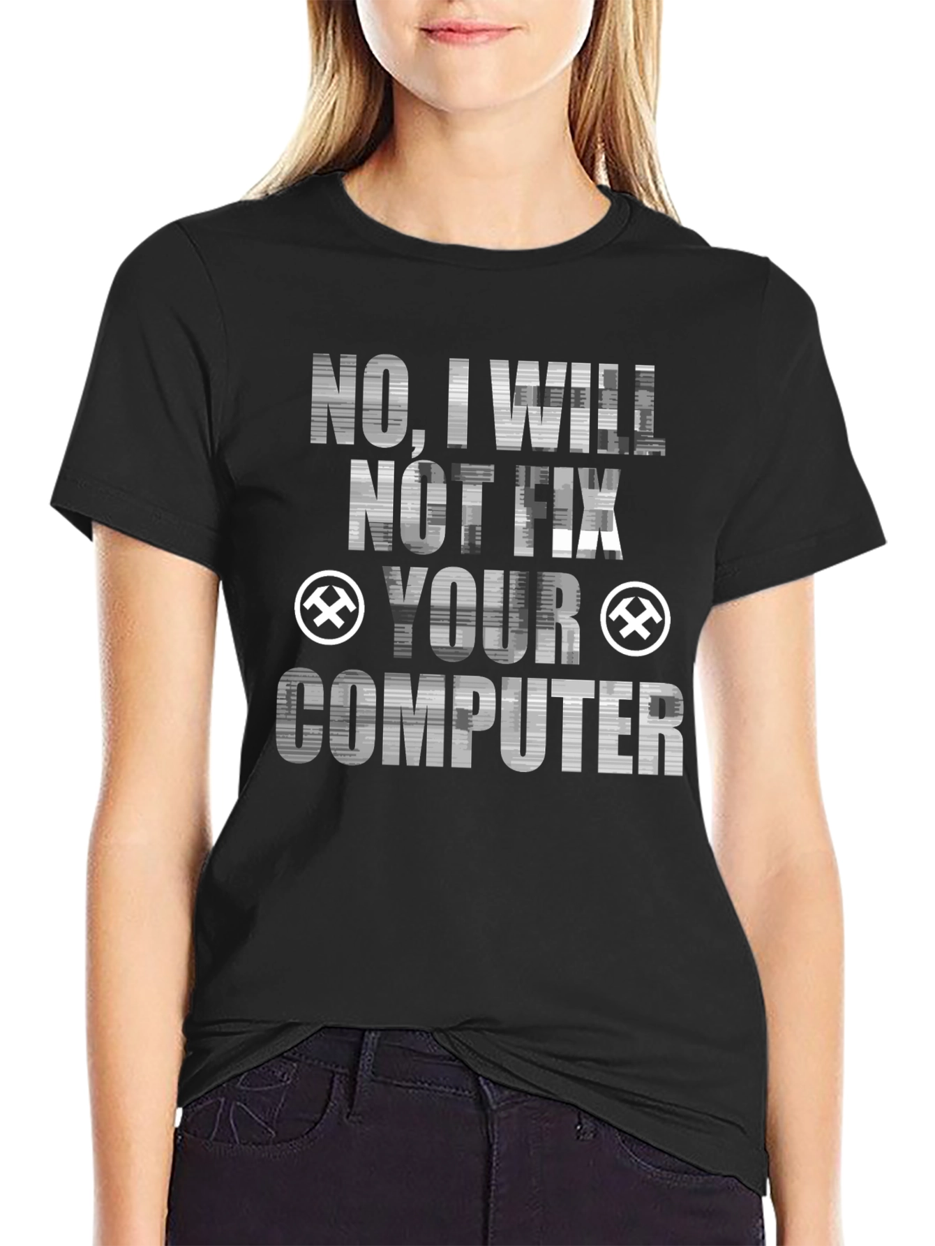 No I Will Not Fix Your Computer Graphic Tee