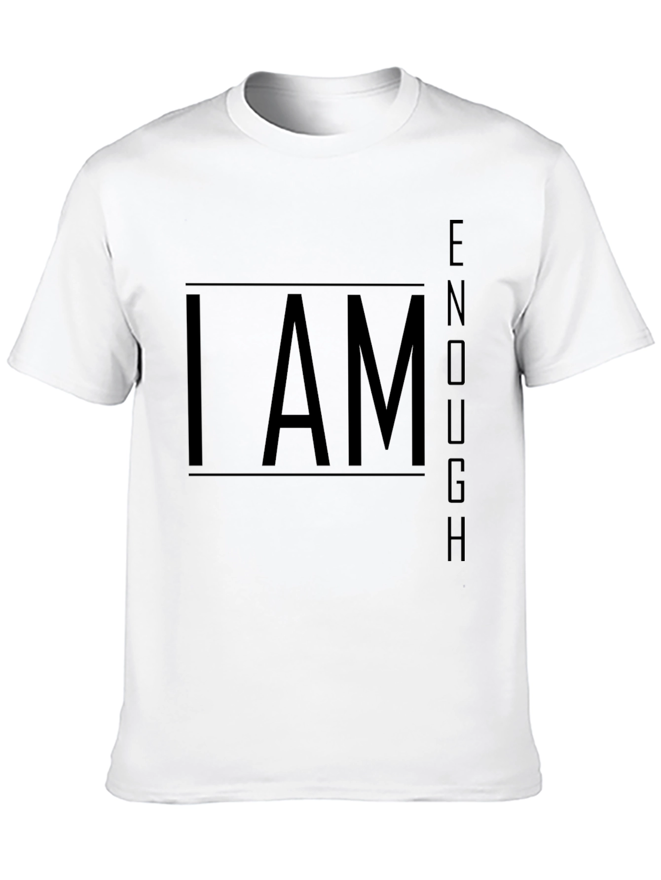 I Am Enough Graphic Tee - Motivational T-Shirt
