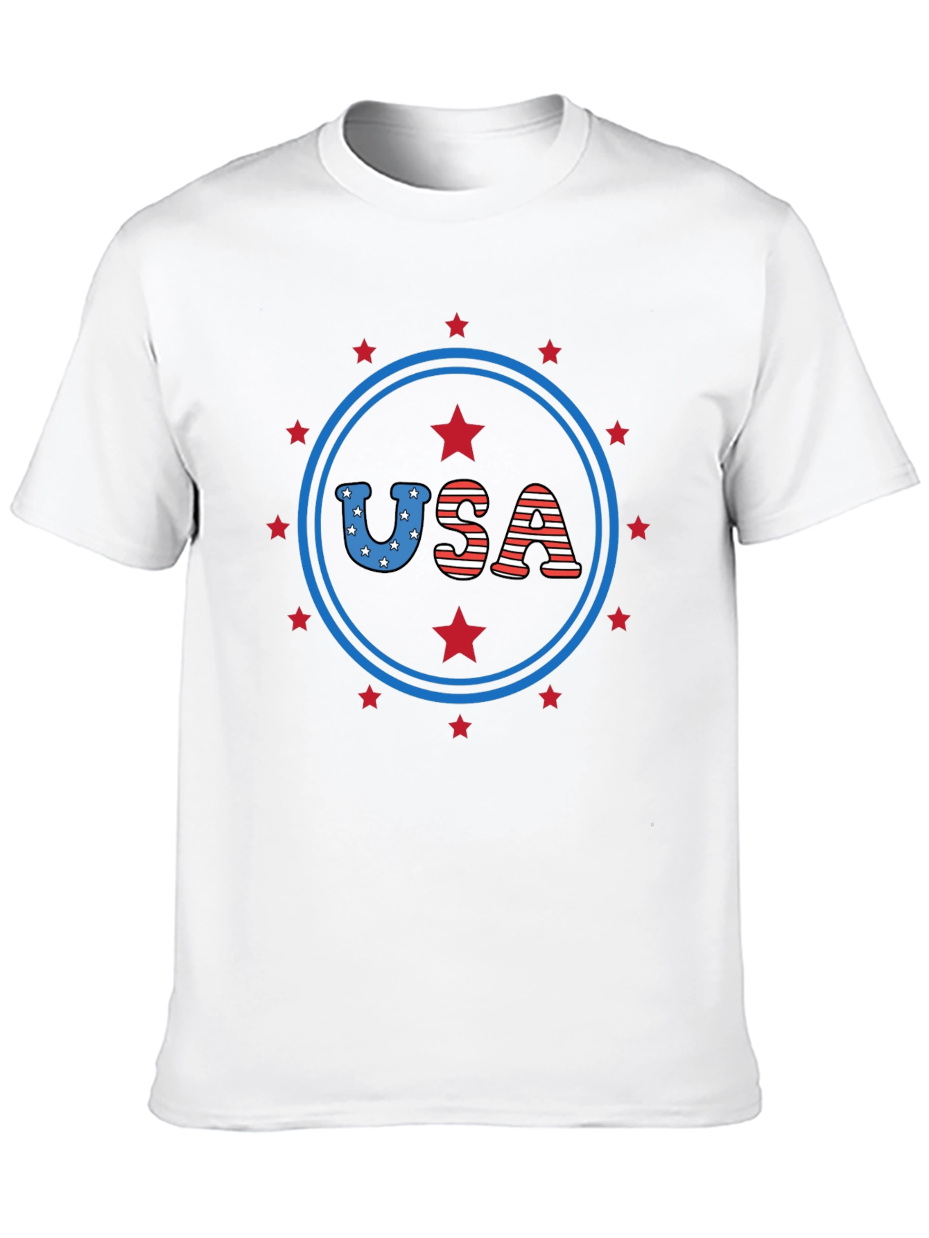 USA Patriotic Graphic Tee