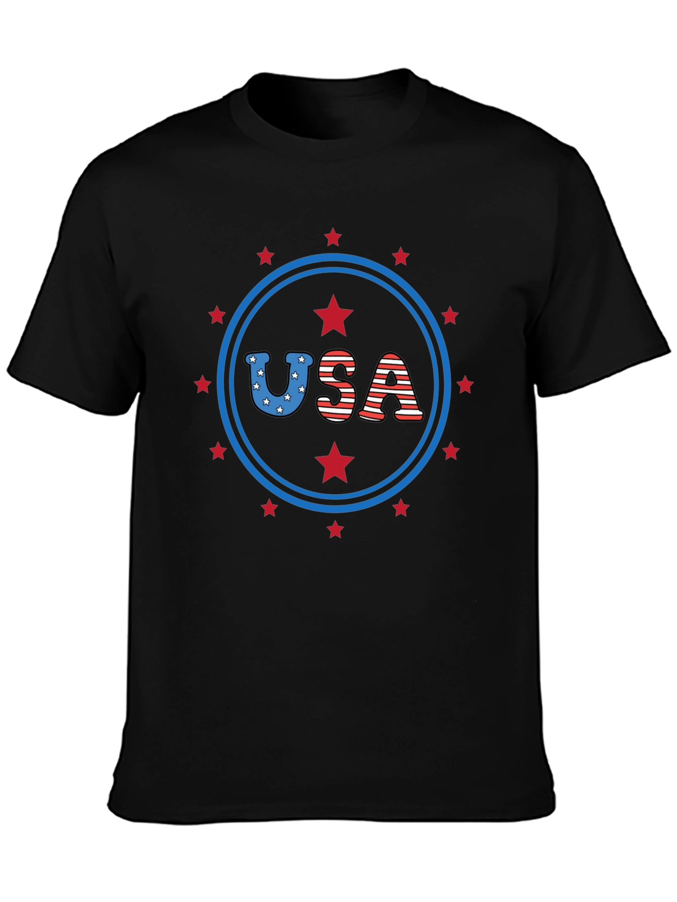 USA Patriotic Graphic Tee