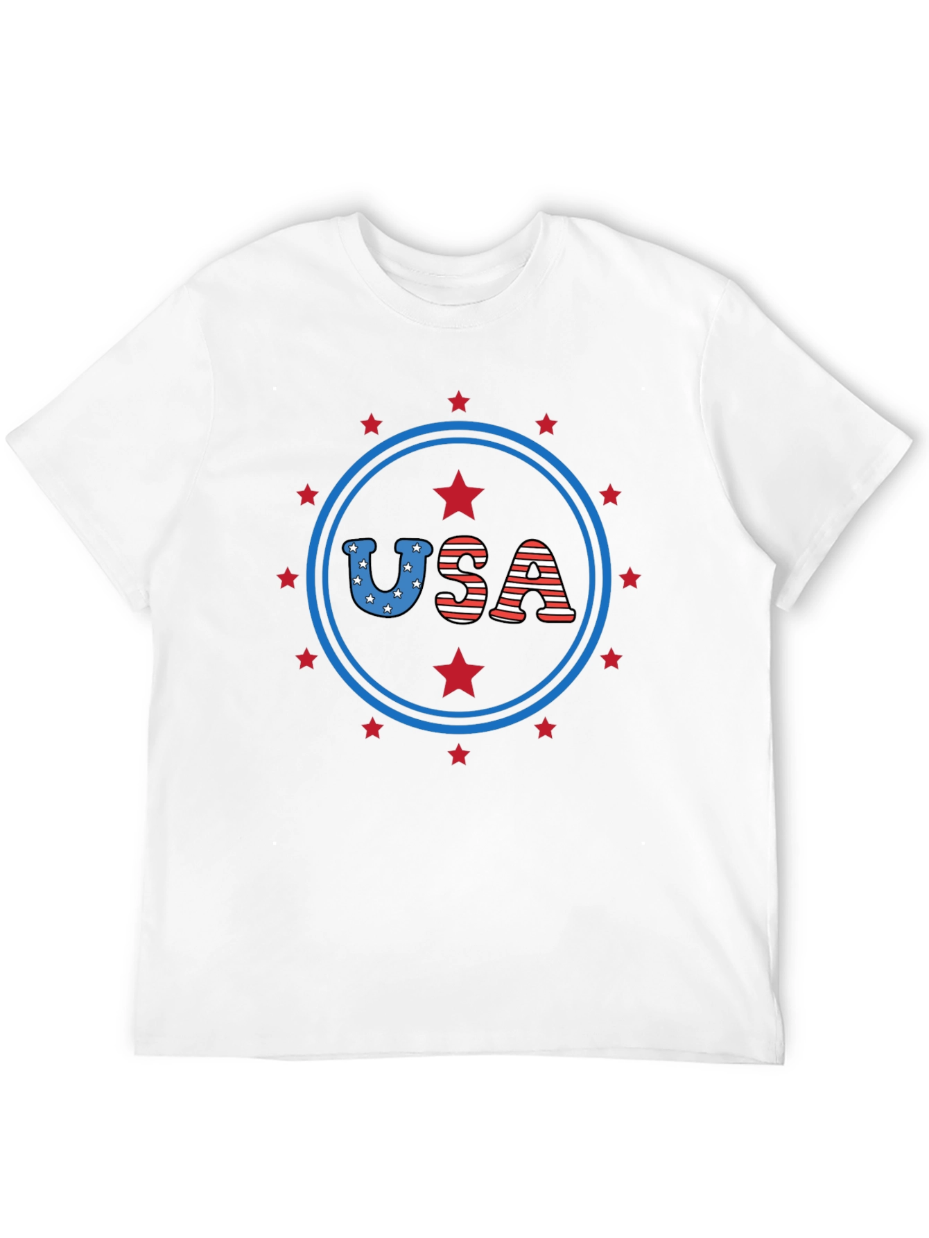 USA Patriotic Graphic Tee